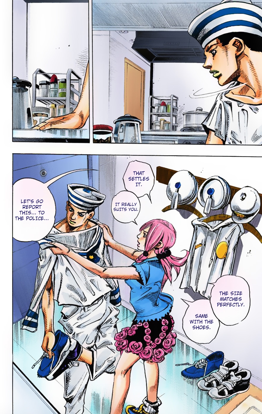 JoJo's Bizarre Adventure, Part 8: JoJolion Colored Manga
