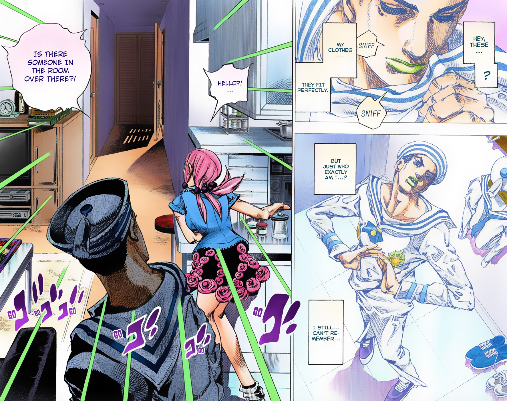 JoJo's Bizarre Adventure, Part 8: JoJolion Colored Manga