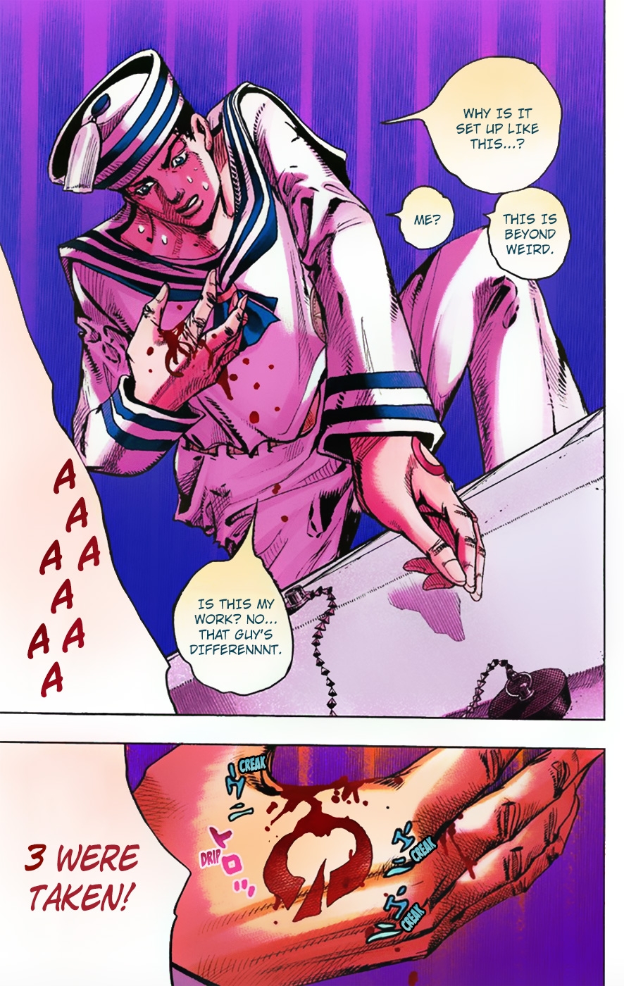 JoJo's Bizarre Adventure, Part 8: JoJolion Colored Manga