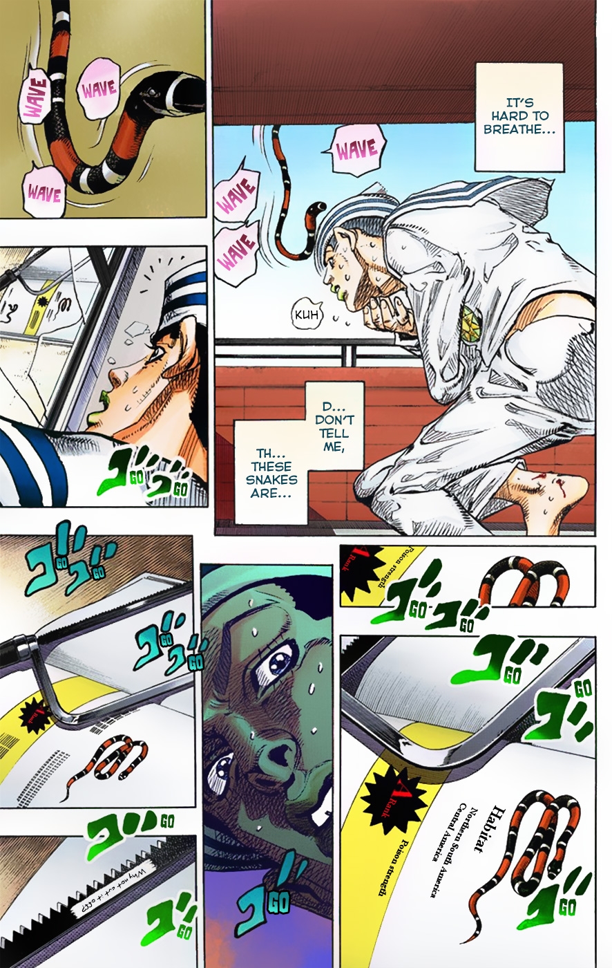 JoJo's Bizarre Adventure, Part 8: JoJolion Colored Manga