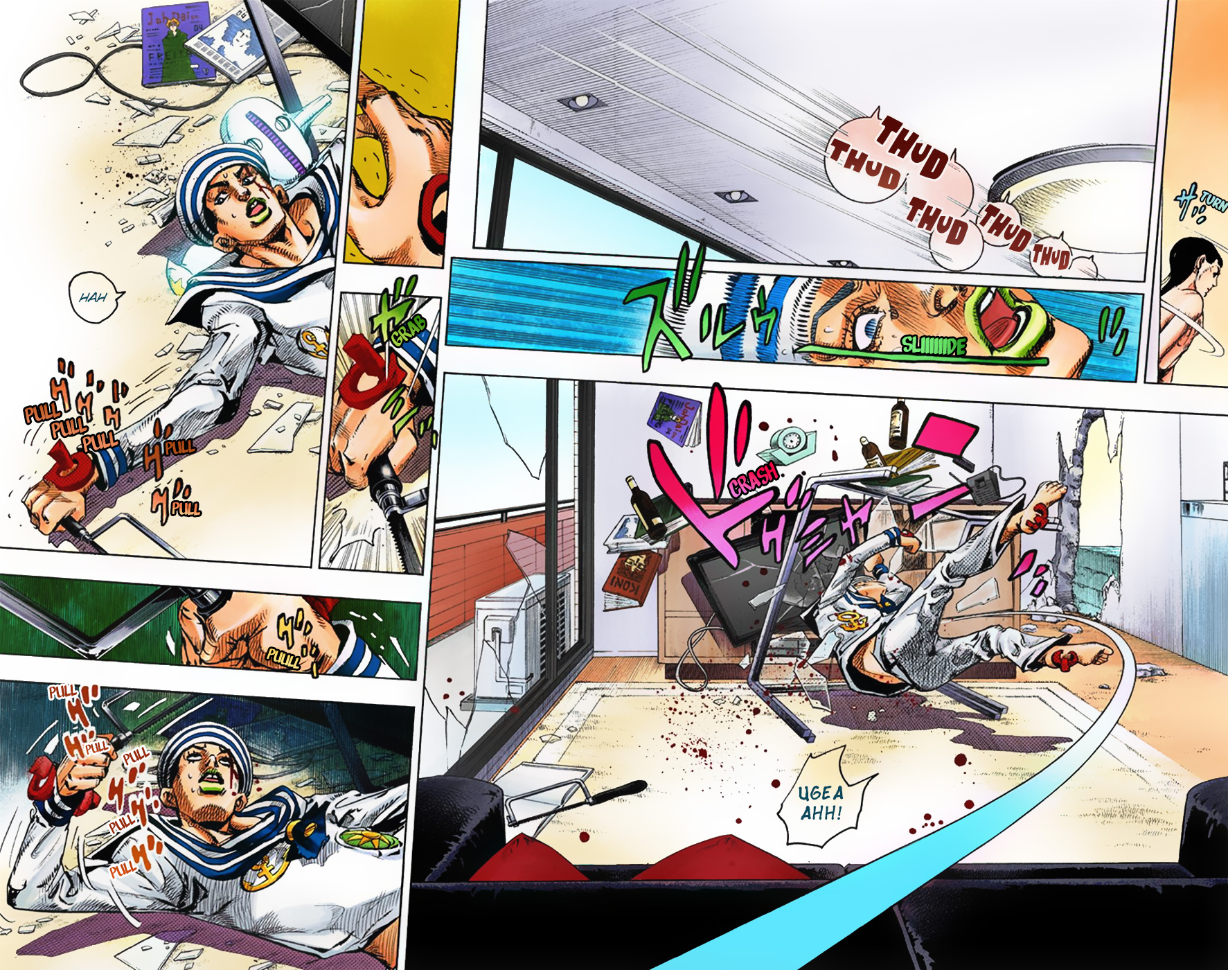 JoJo's Bizarre Adventure, Part 8: JoJolion Colored Manga