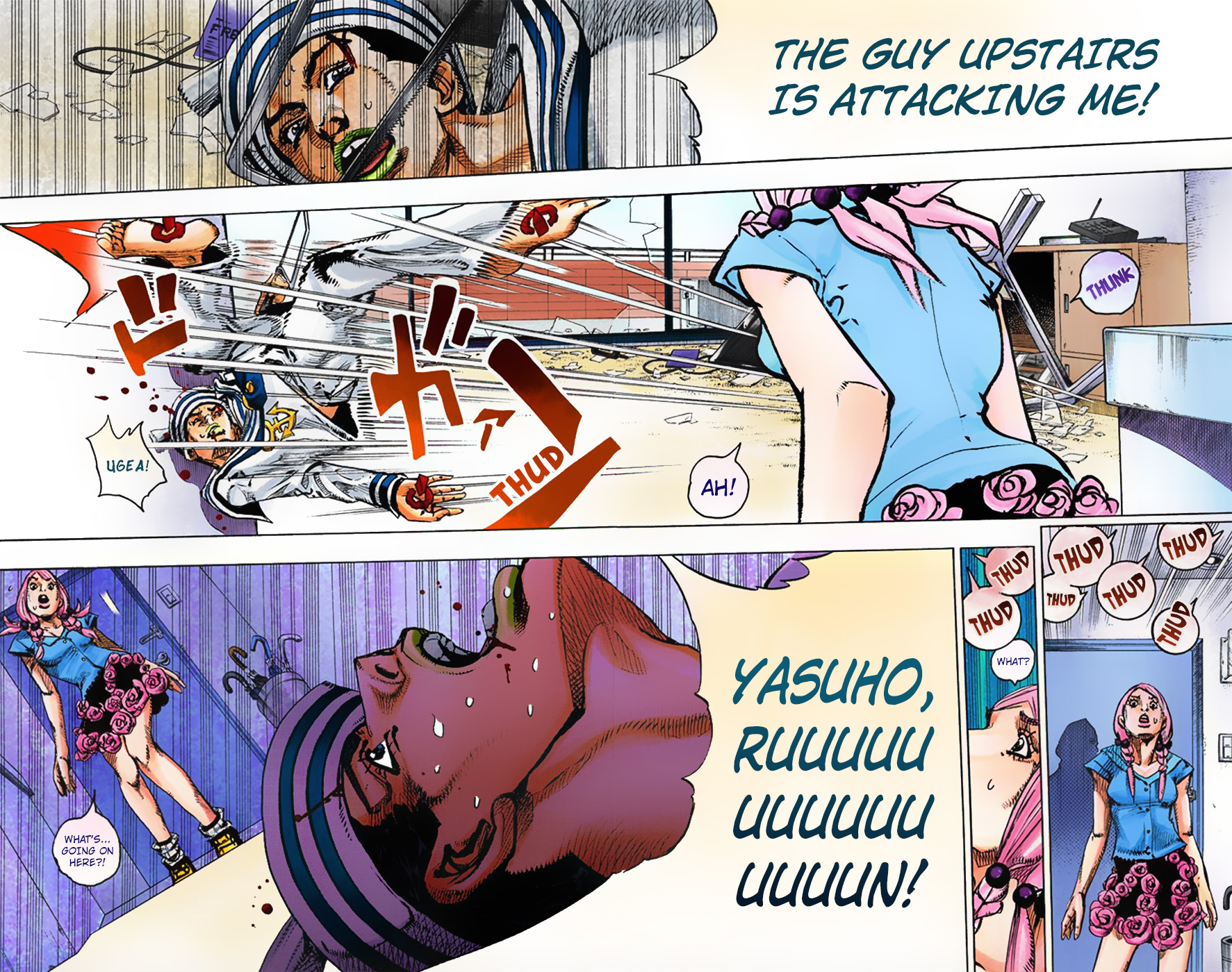 JoJo's Bizarre Adventure, Part 8: JoJolion Colored Manga