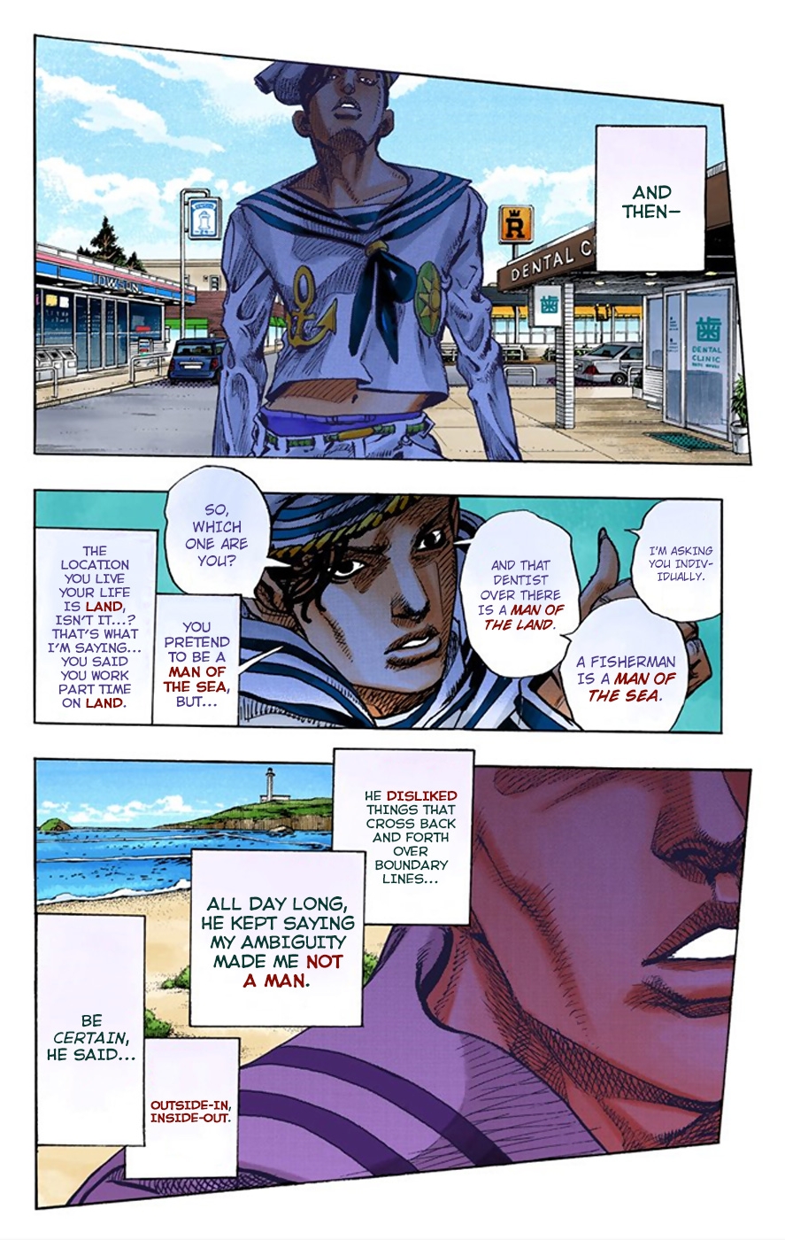 JoJo's Bizarre Adventure, Part 8: JoJolion Colored Manga