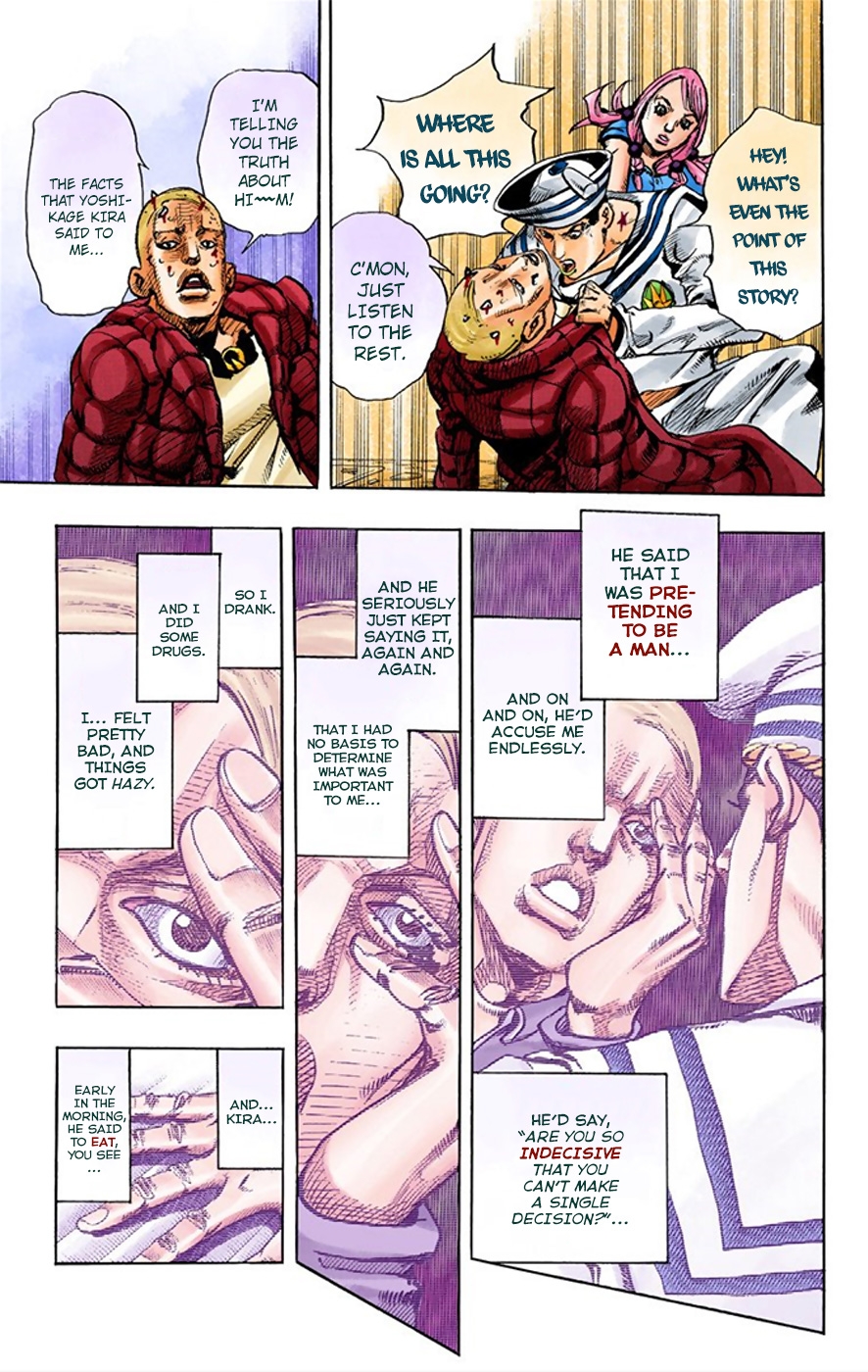 JoJo's Bizarre Adventure, Part 8: JoJolion Colored Manga