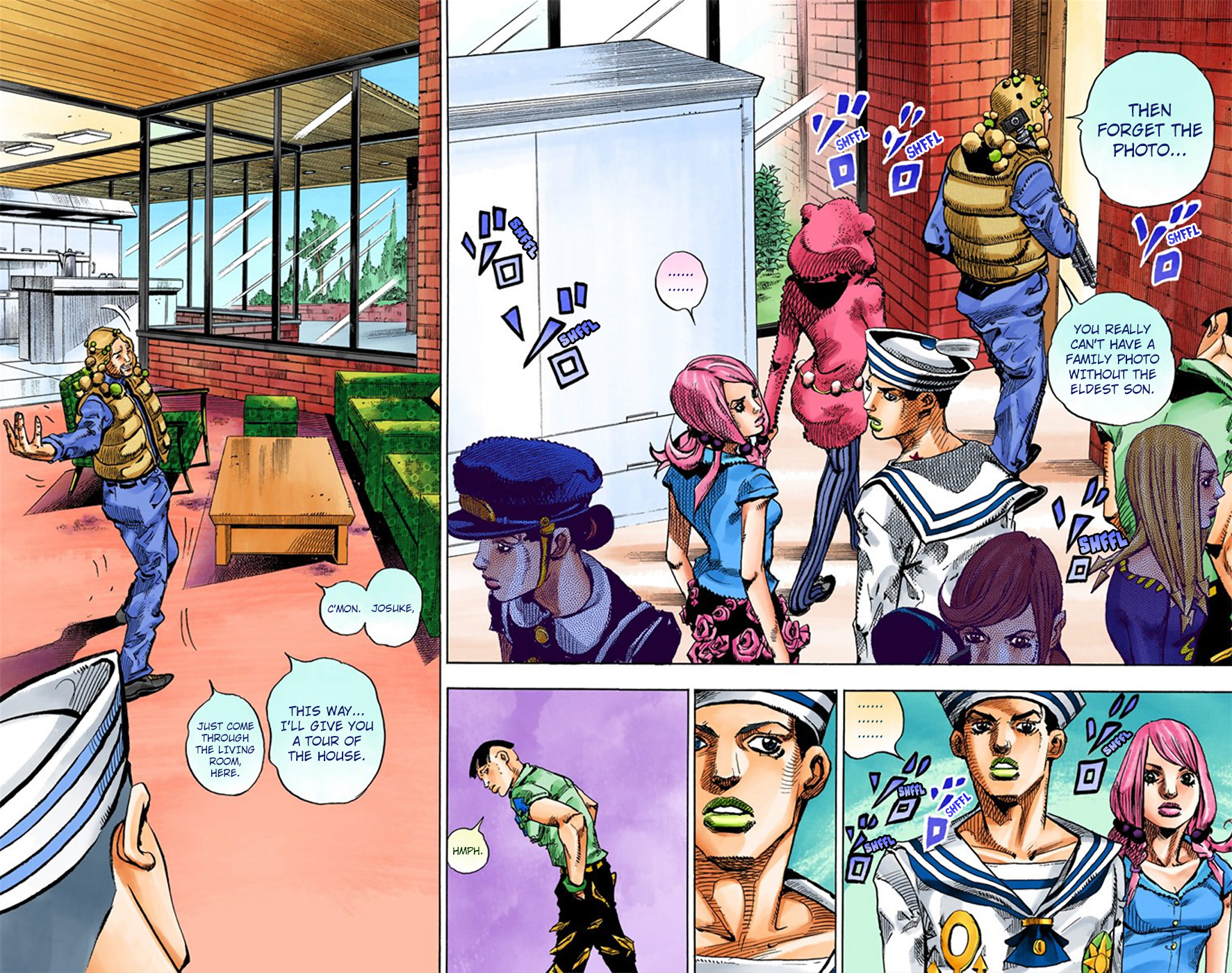 JoJo's Bizarre Adventure, Part 8: JoJolion Colored Manga