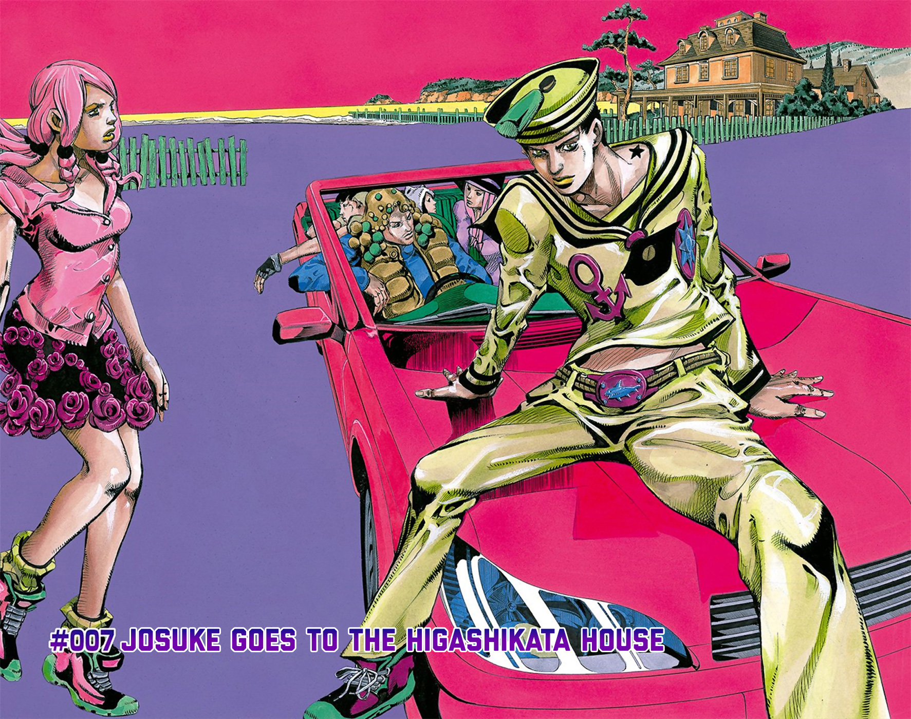 JoJo's Bizarre Adventure, Part 8: JoJolion Colored Manga