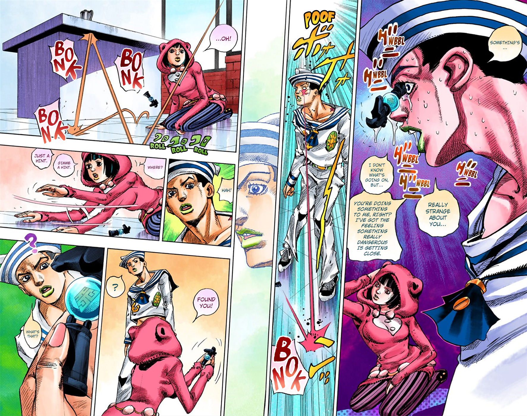 JoJo's Bizarre Adventure, Part 8: JoJolion Colored Manga