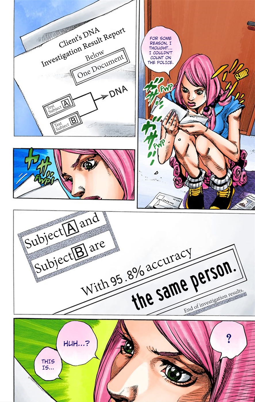JoJo's Bizarre Adventure, Part 8: JoJolion Colored Manga