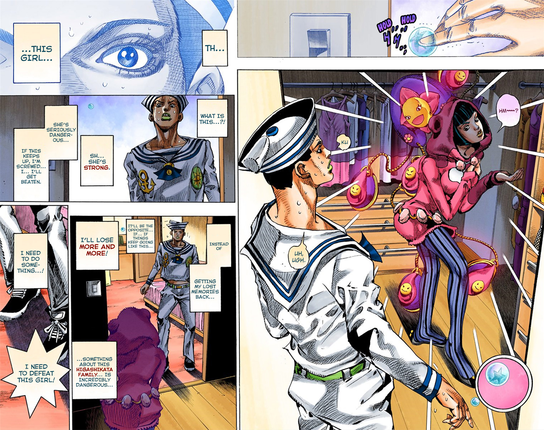 JoJo's Bizarre Adventure, Part 8: JoJolion Colored Manga