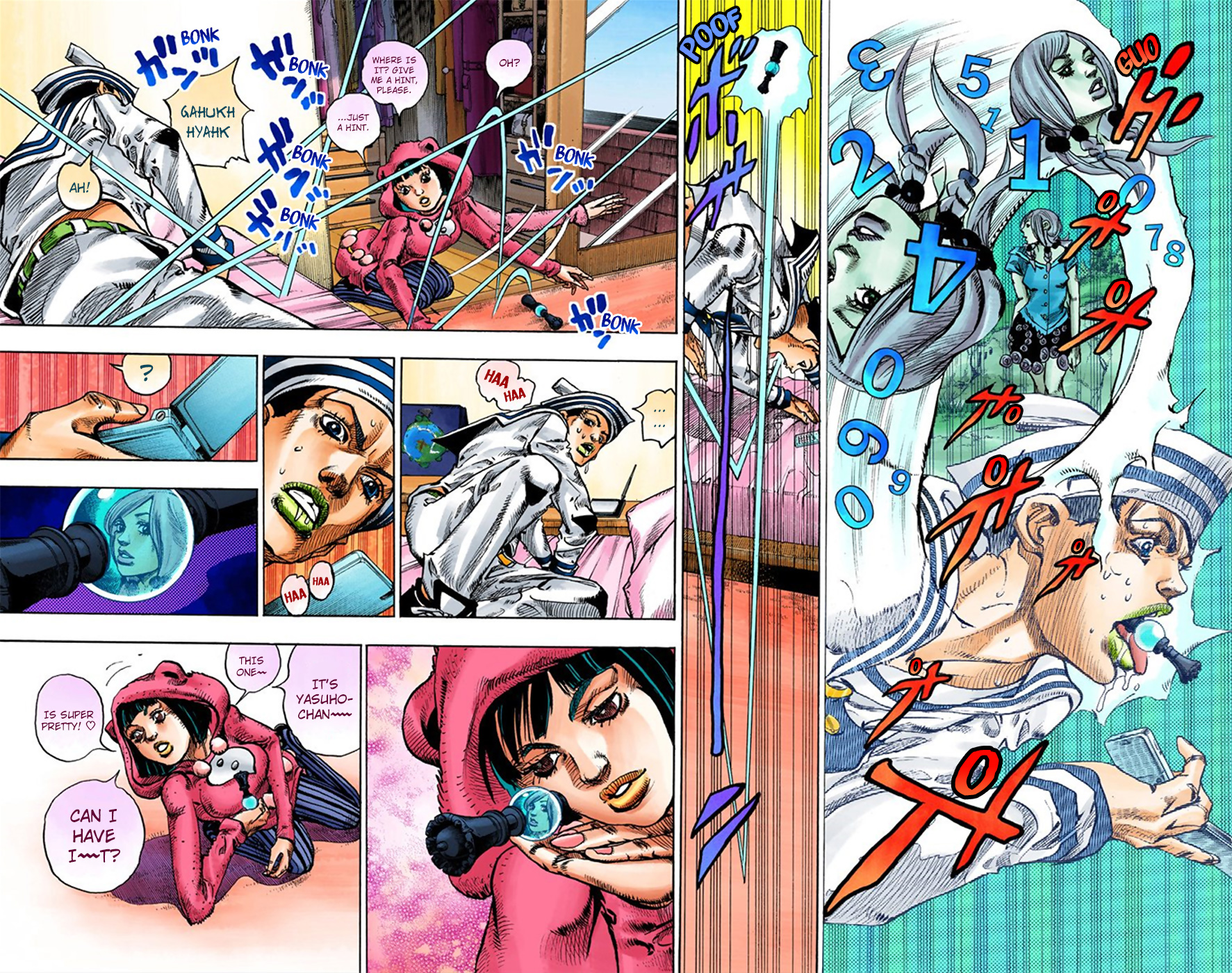 JoJo's Bizarre Adventure, Part 8: JoJolion Colored Manga
