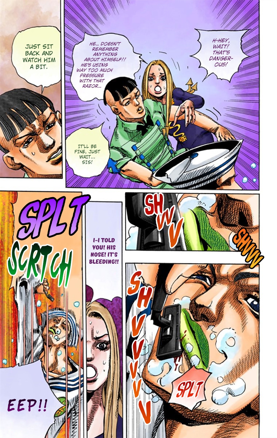JoJo's Bizarre Adventure, Part 8: JoJolion Colored Manga