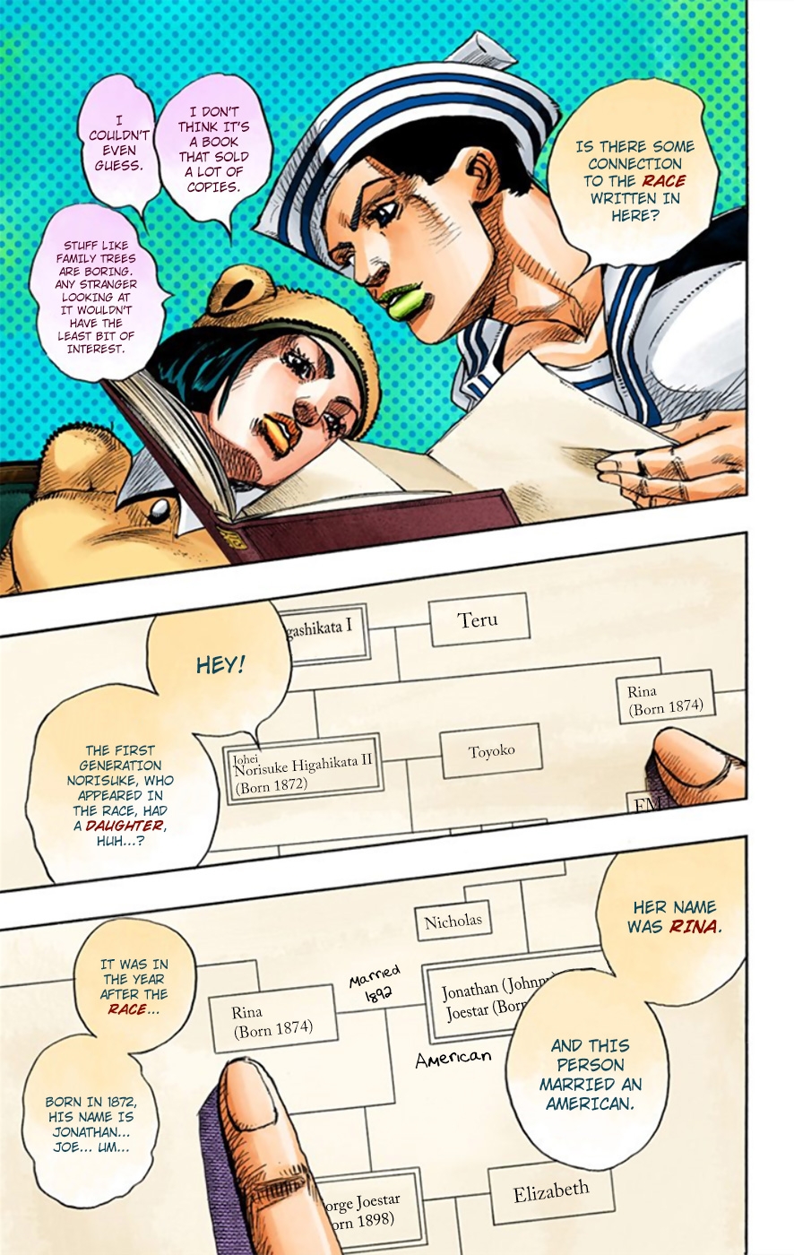 JoJo's Bizarre Adventure, Part 8: JoJolion Colored Manga