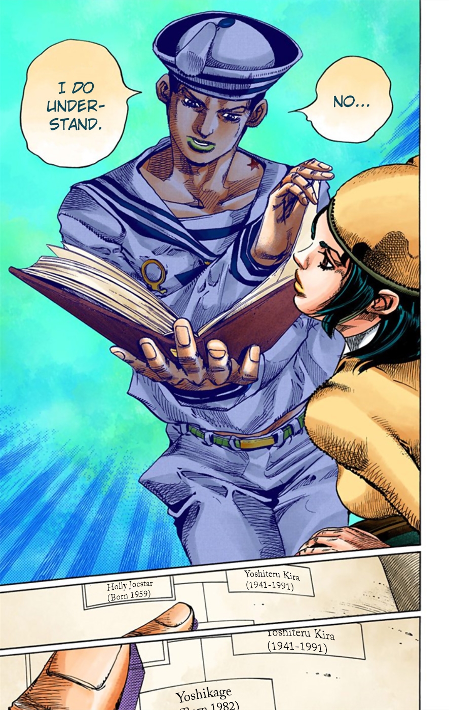 JoJo's Bizarre Adventure, Part 8: JoJolion Colored Manga