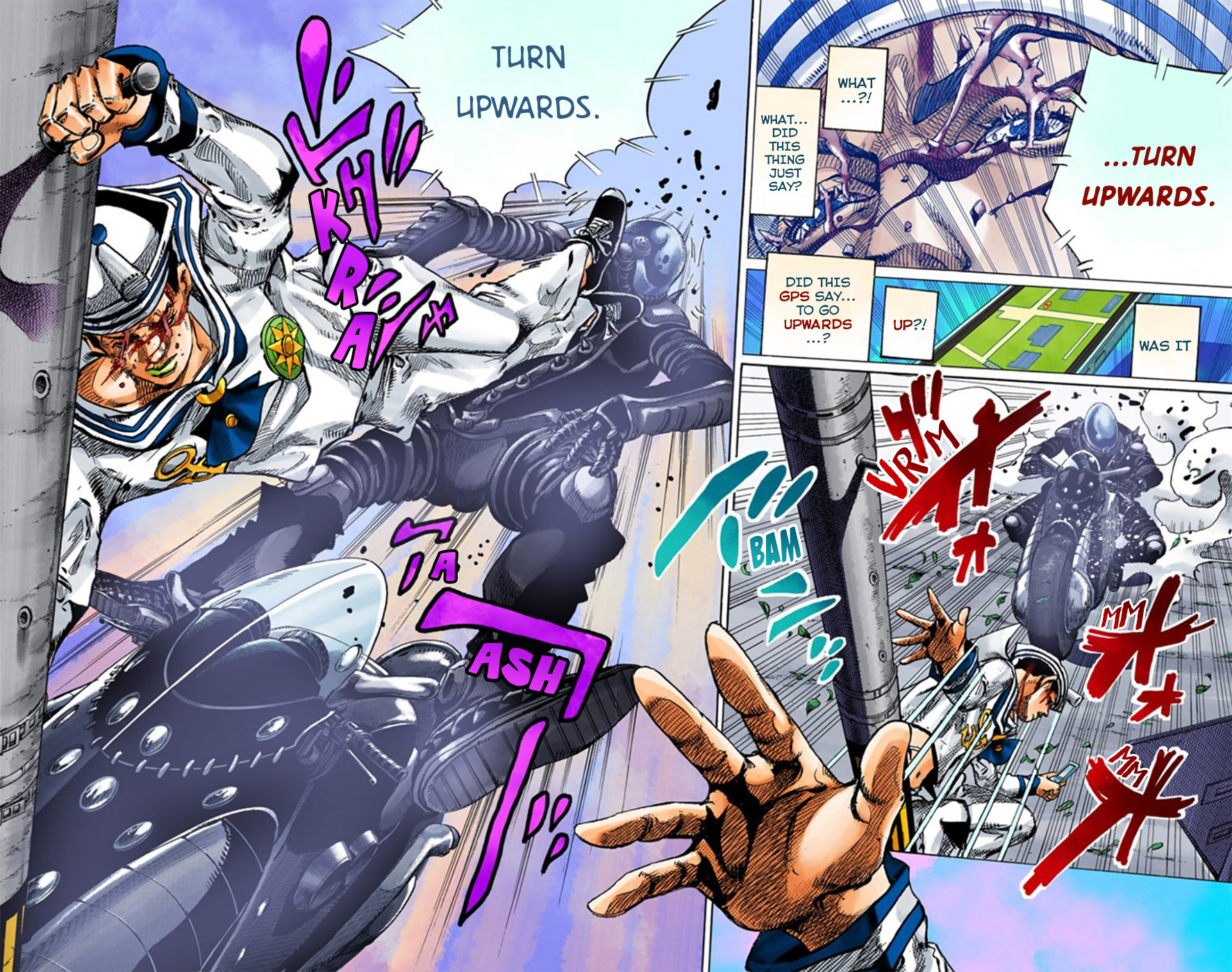 JoJo's Bizarre Adventure, Part 8: JoJolion Colored Manga