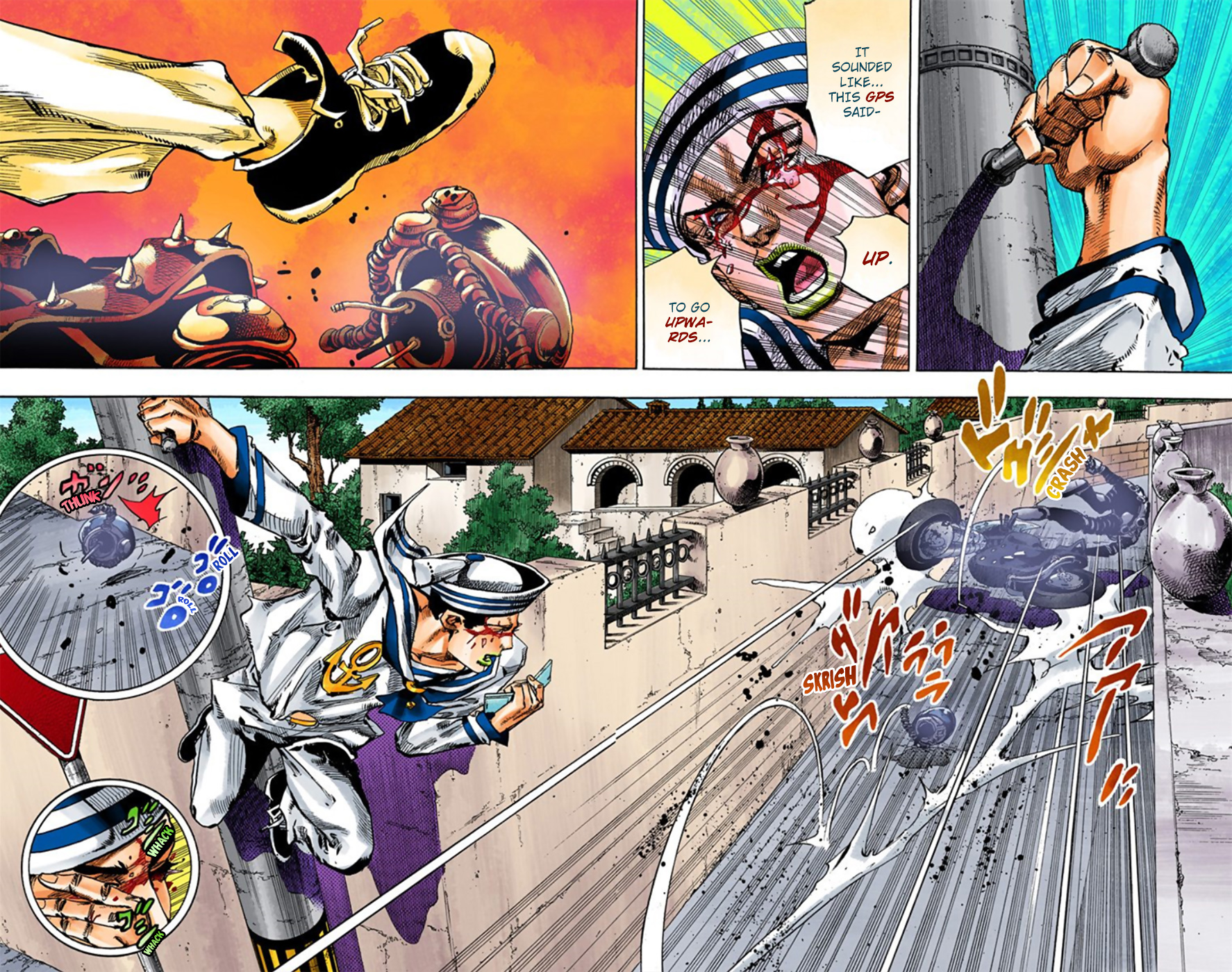 JoJo's Bizarre Adventure, Part 8: JoJolion Colored Manga