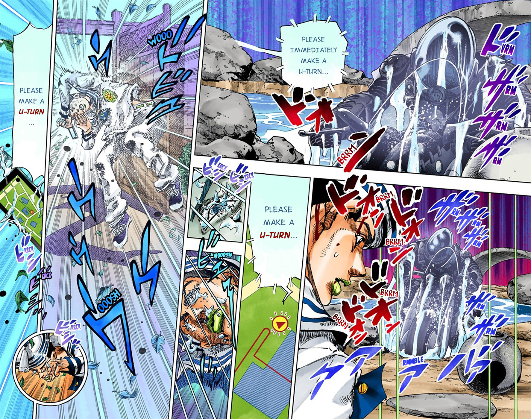 JoJo's Bizarre Adventure, Part 8: JoJolion Colored Manga