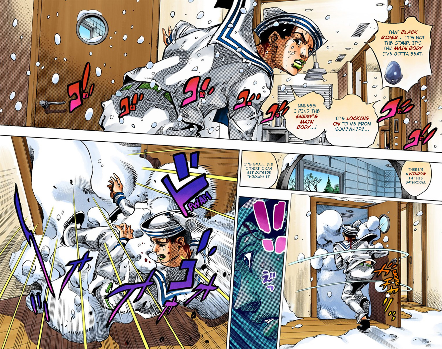 JoJo's Bizarre Adventure, Part 8: JoJolion Colored Manga