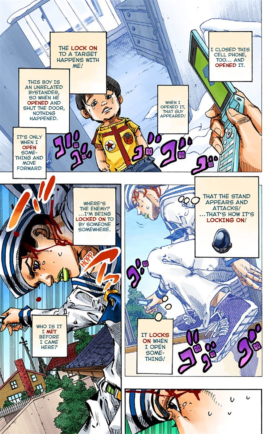 JoJo's Bizarre Adventure, Part 8: JoJolion Colored Manga