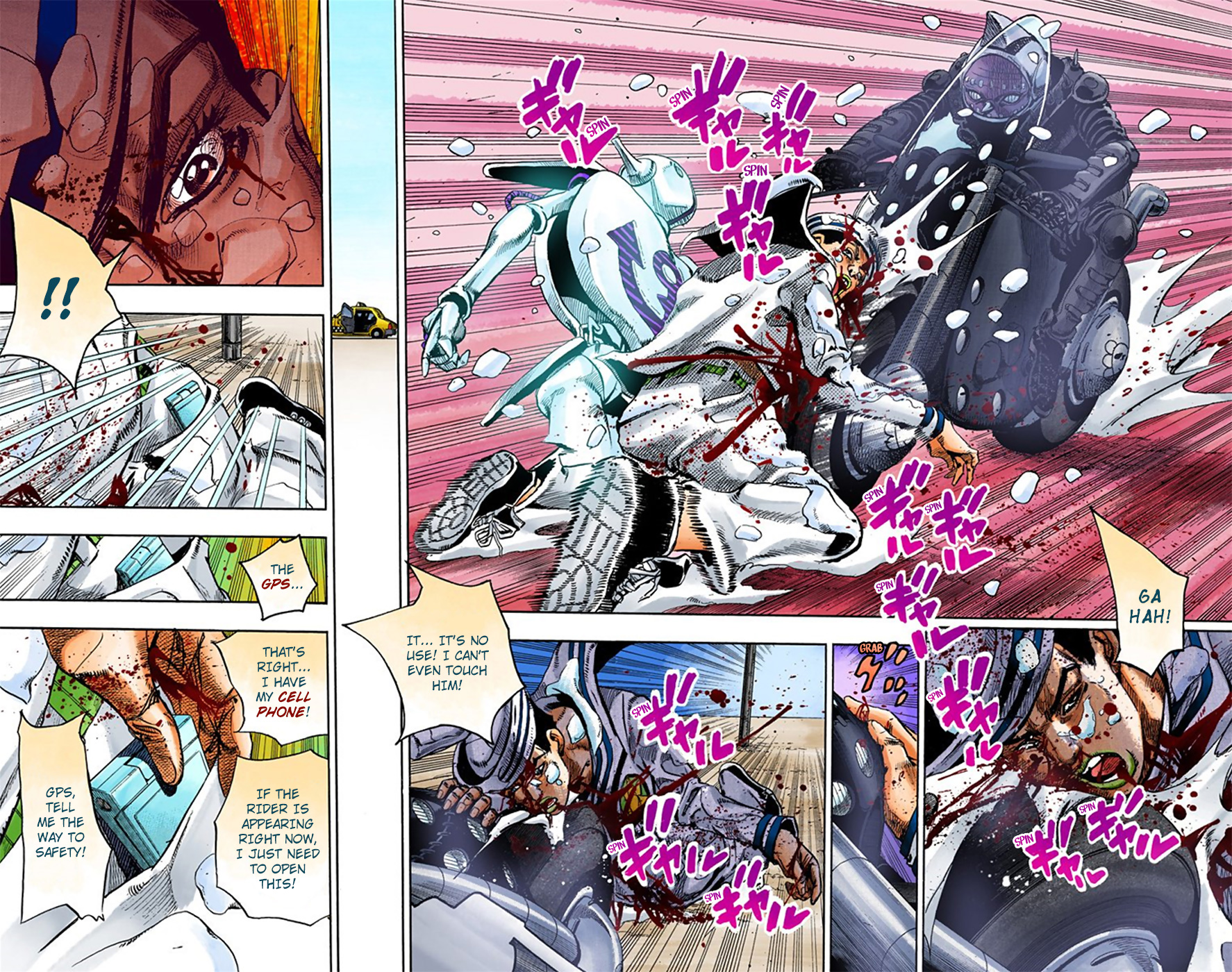 JoJo's Bizarre Adventure, Part 8: JoJolion Colored Manga