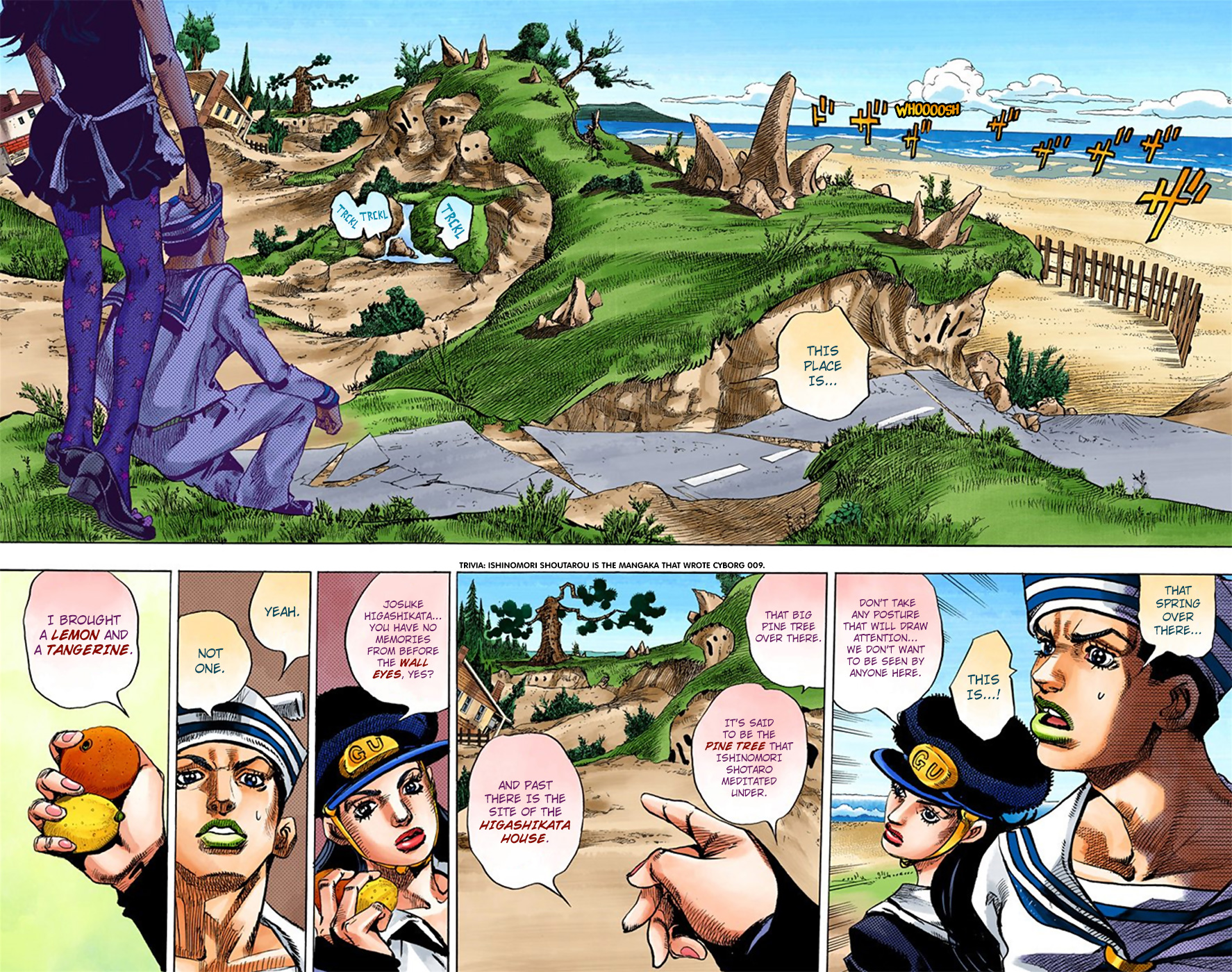 JoJo's Bizarre Adventure, Part 8: JoJolion Colored Manga