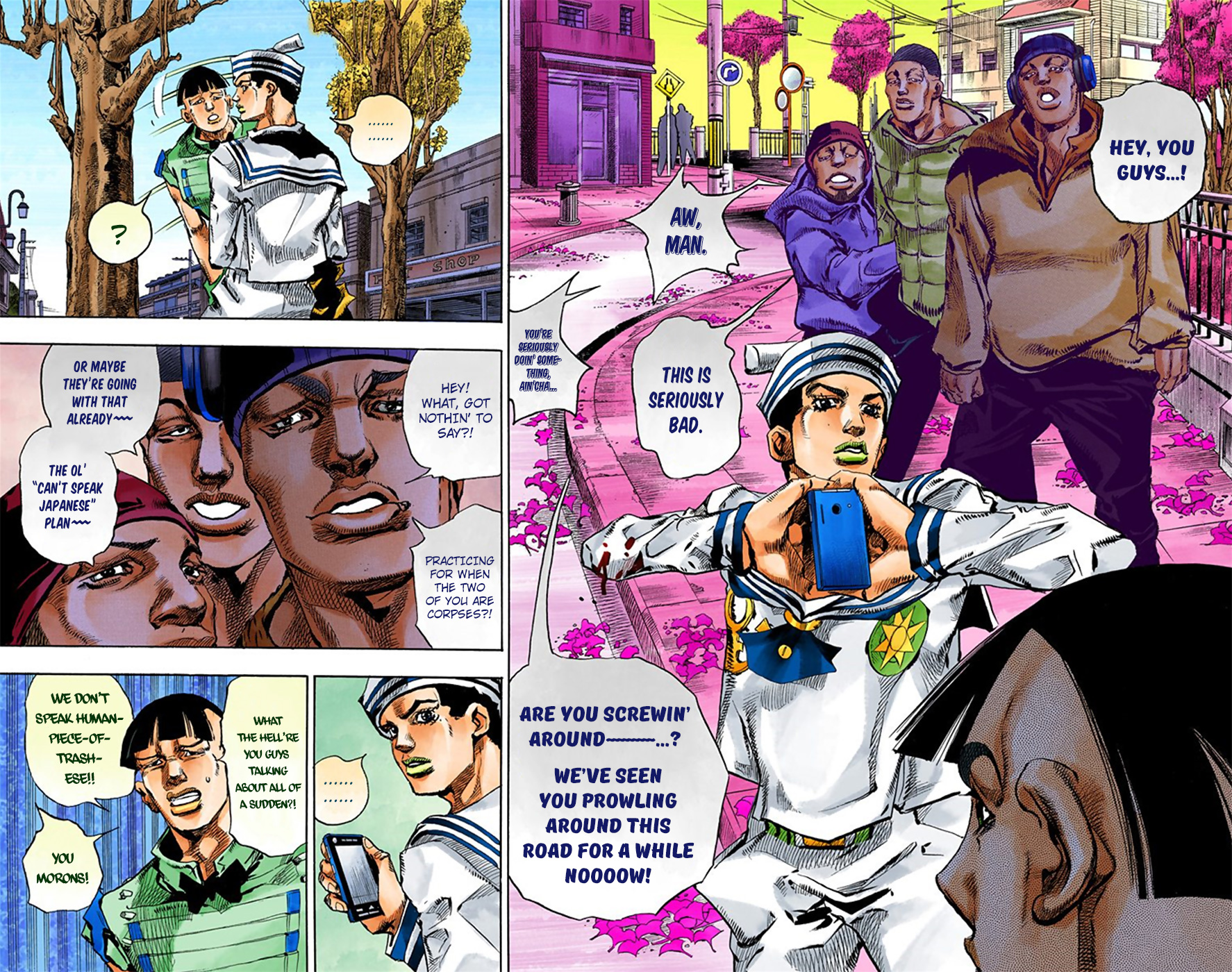 JoJo's Bizarre Adventure, Part 8: JoJolion Colored Manga