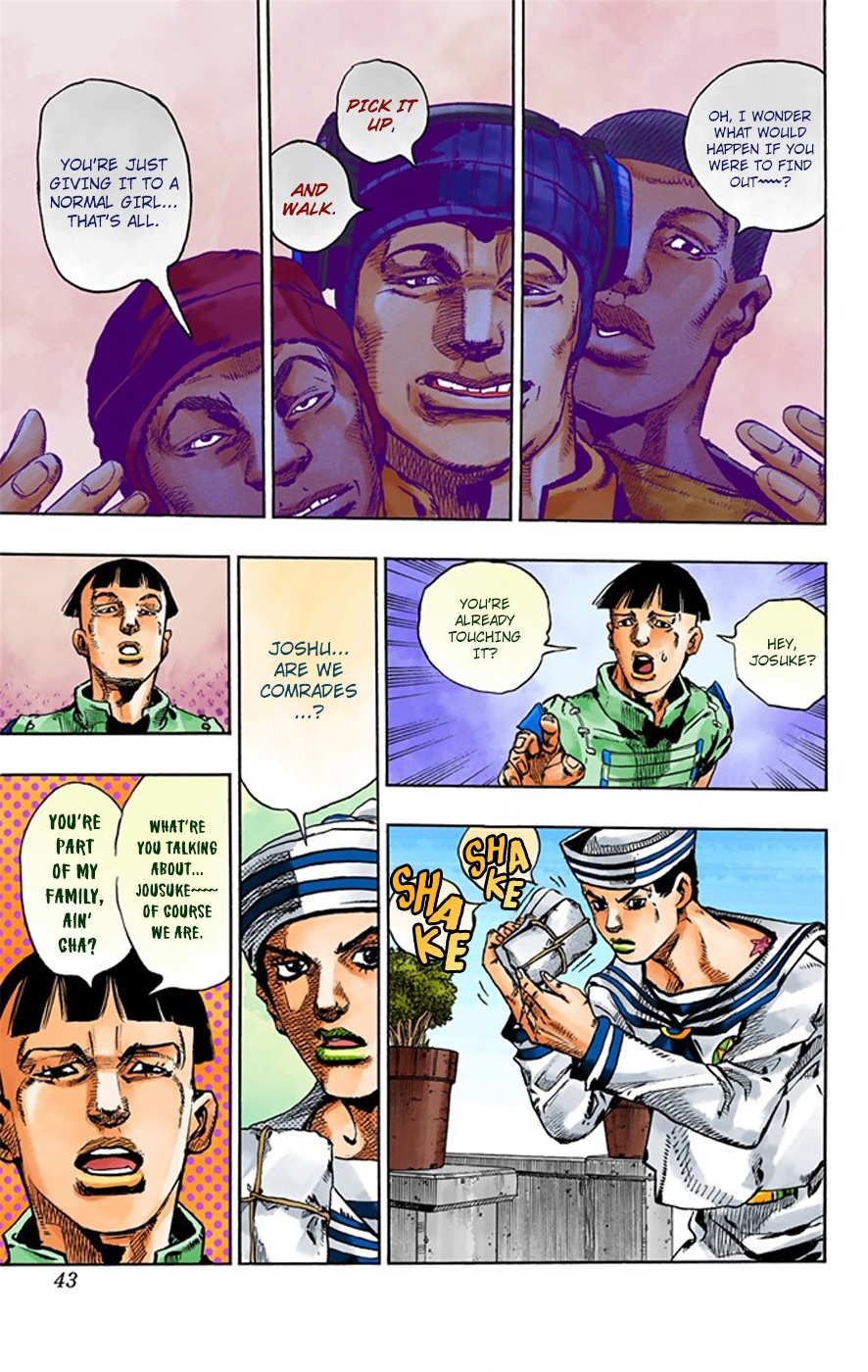 JoJo's Bizarre Adventure, Part 8: JoJolion Colored Manga