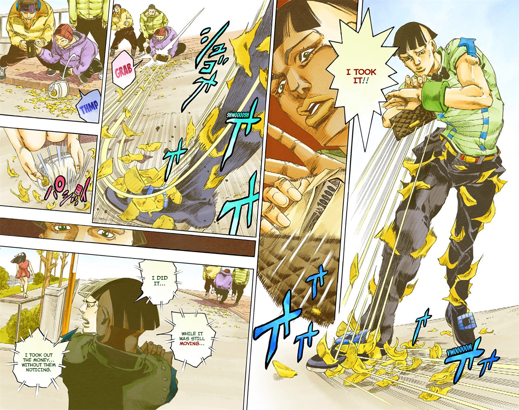 JoJo's Bizarre Adventure, Part 8: JoJolion Colored Manga