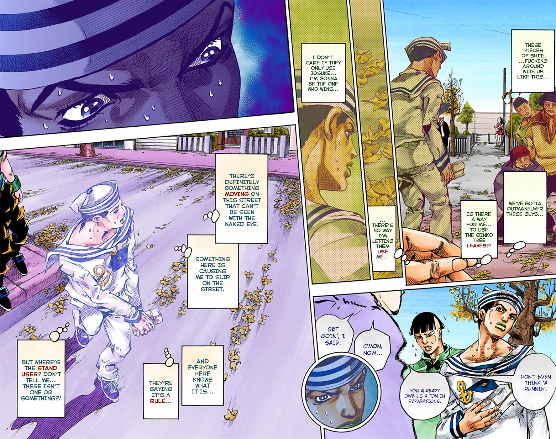 JoJo's Bizarre Adventure, Part 8: JoJolion Colored Manga