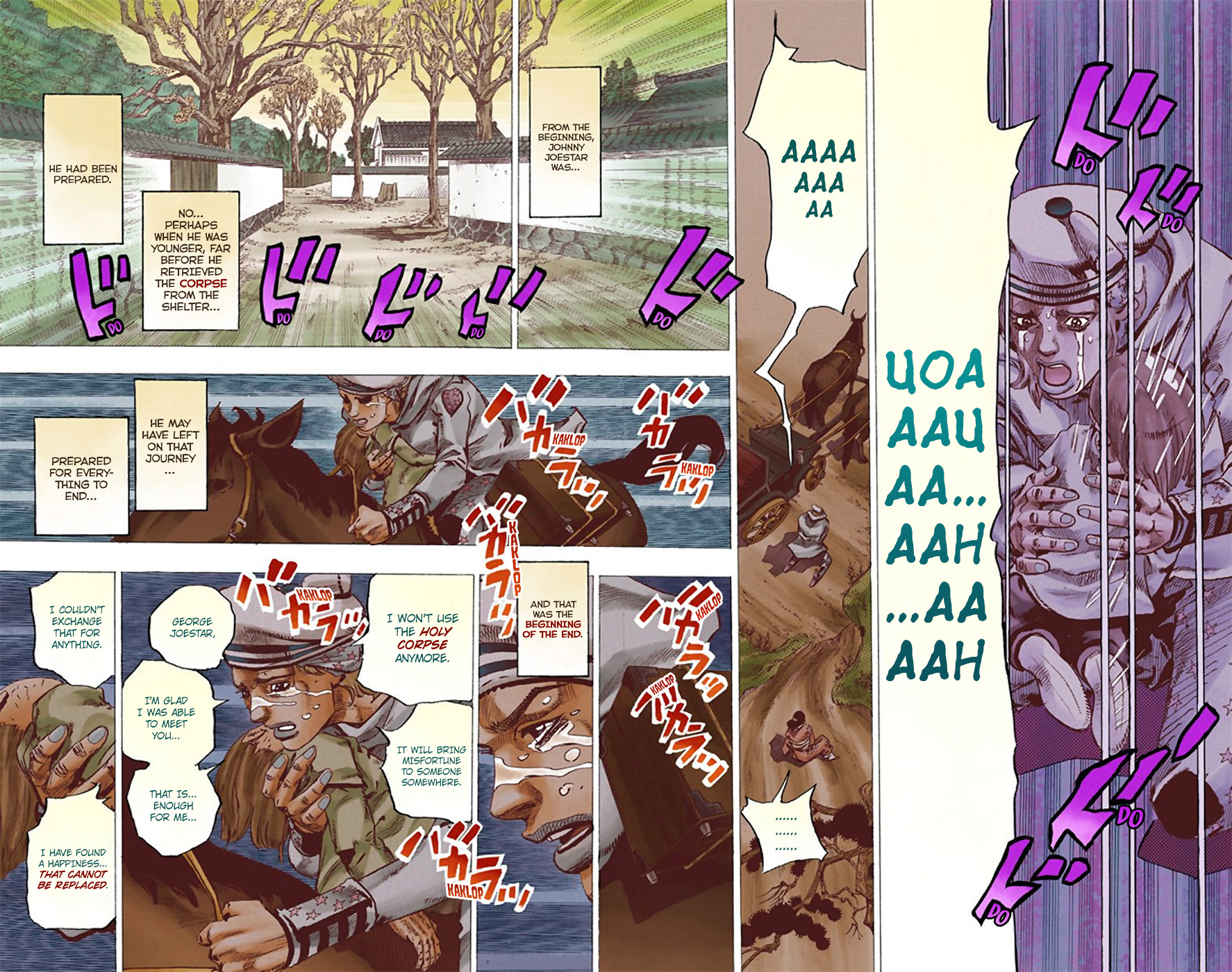 JoJo's Bizarre Adventure, Part 8: JoJolion Colored Manga
