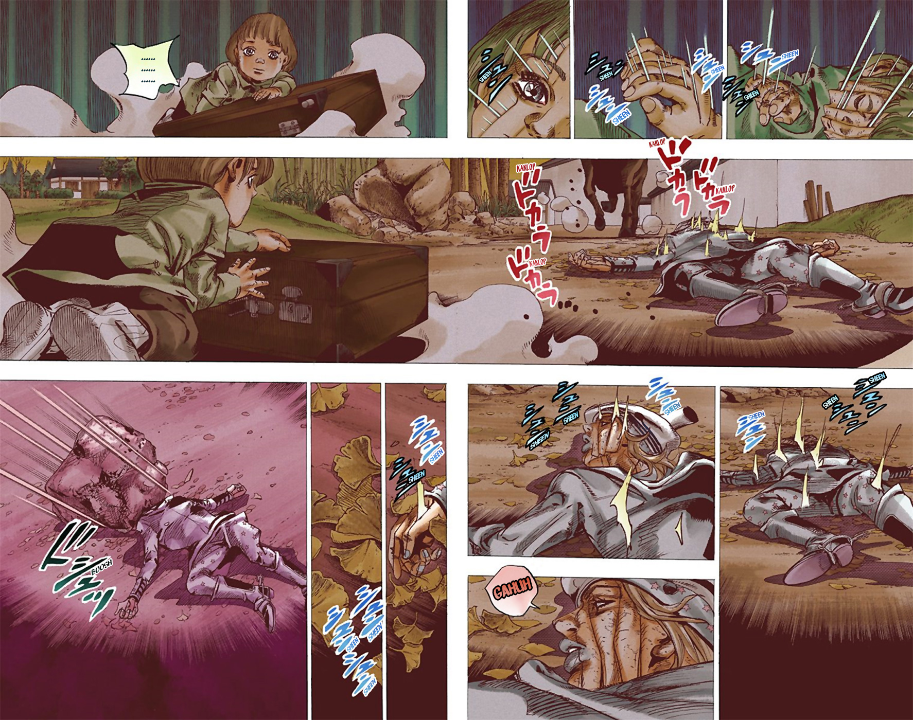 JoJo's Bizarre Adventure, Part 8: JoJolion Colored Manga