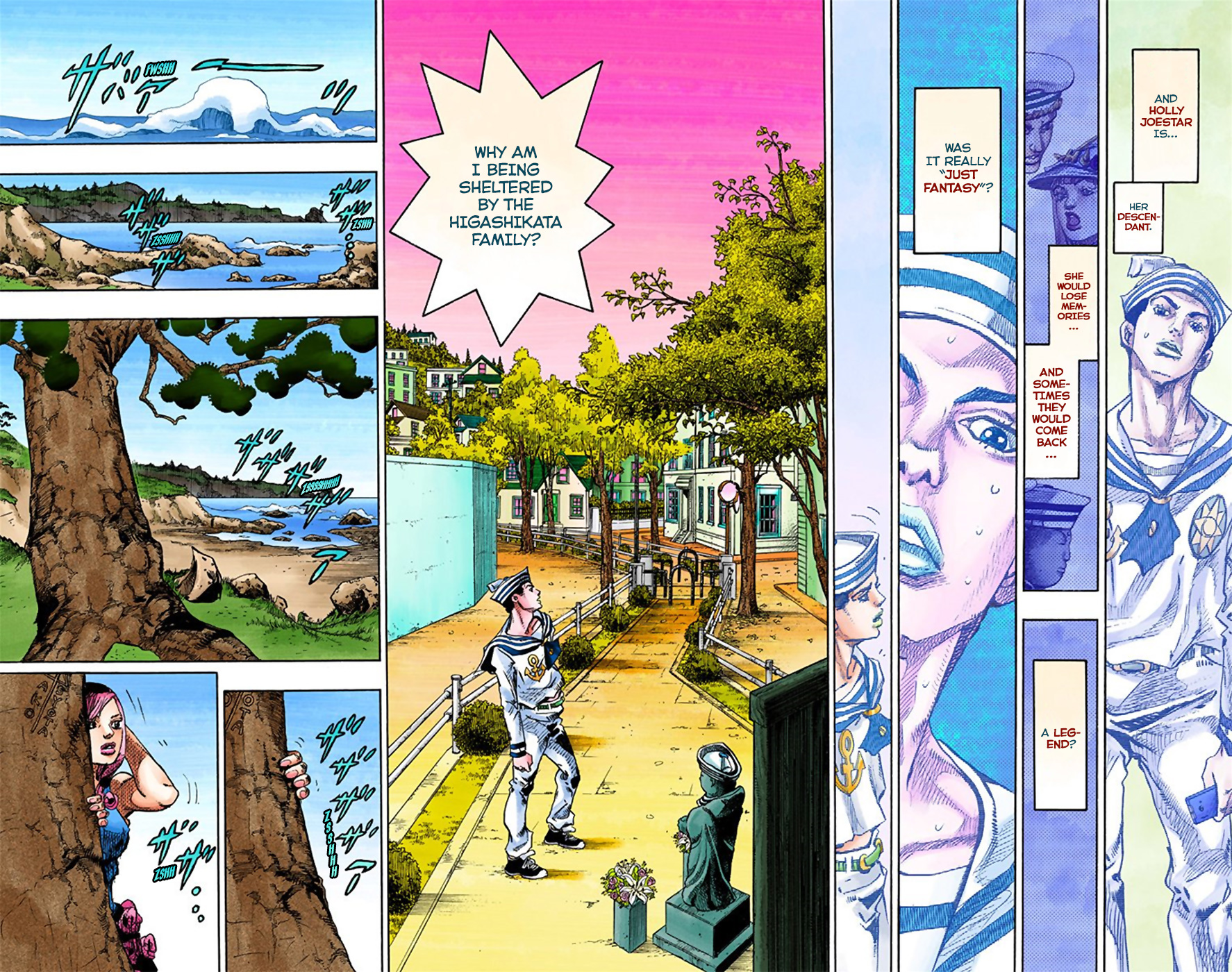 JoJo's Bizarre Adventure, Part 8: JoJolion Colored Manga