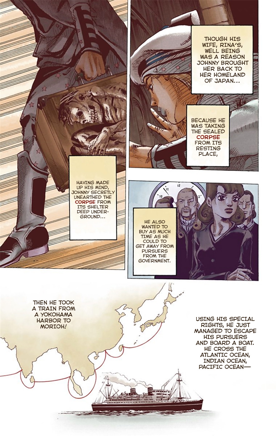 JoJo's Bizarre Adventure, Part 8: JoJolion Colored Manga
