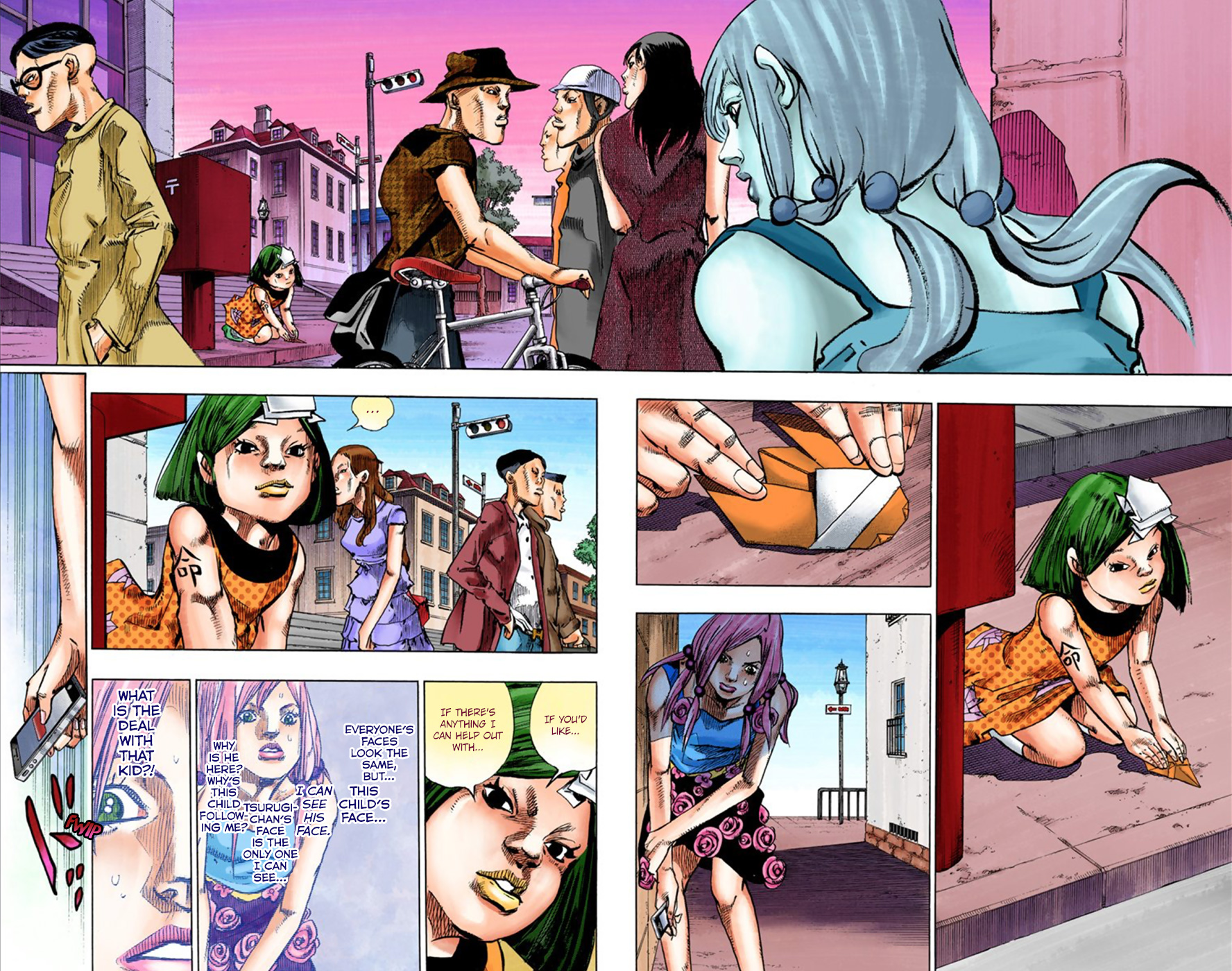 JoJo's Bizarre Adventure, Part 8: JoJolion Colored Manga