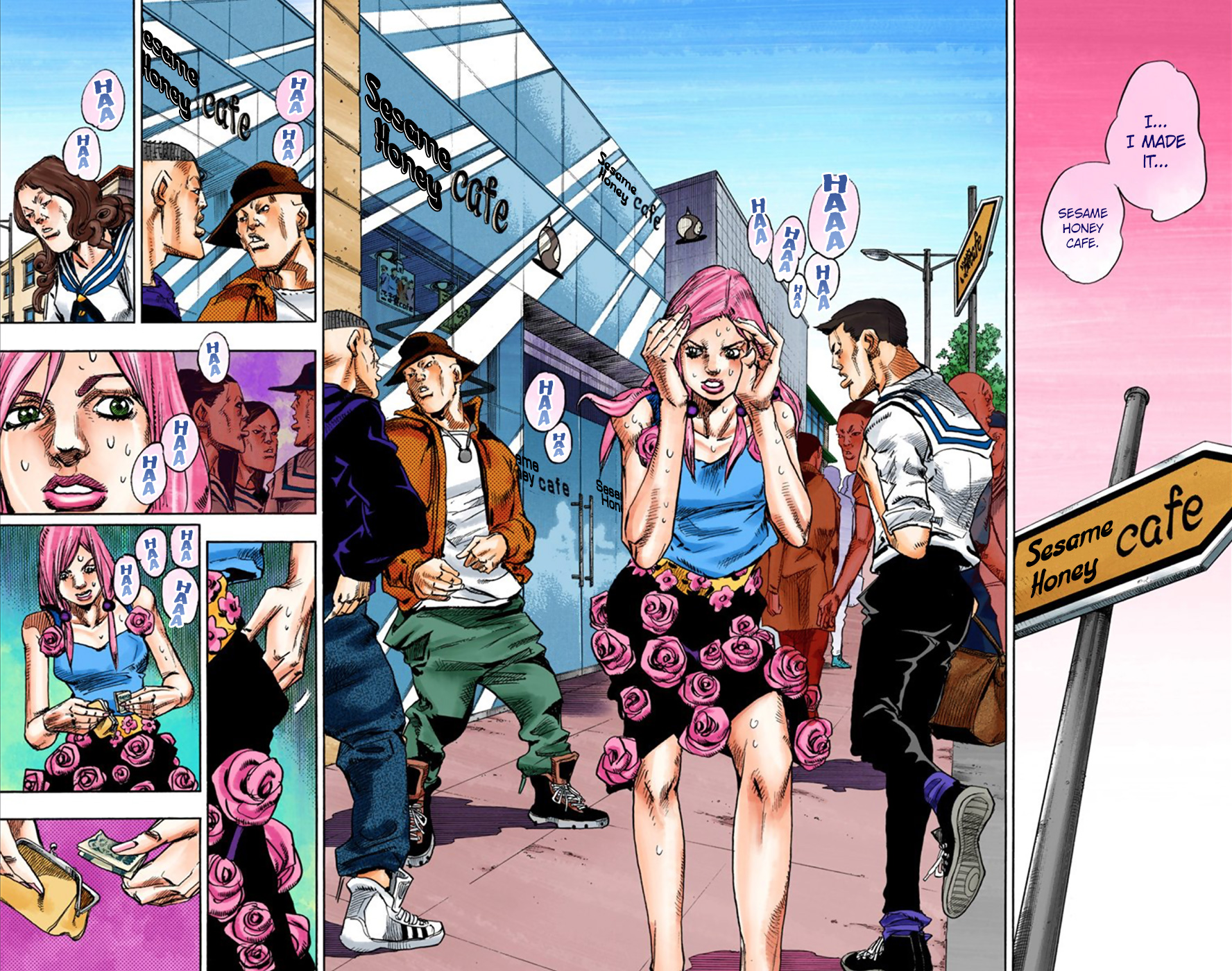 JoJo's Bizarre Adventure, Part 8: JoJolion Colored Manga
