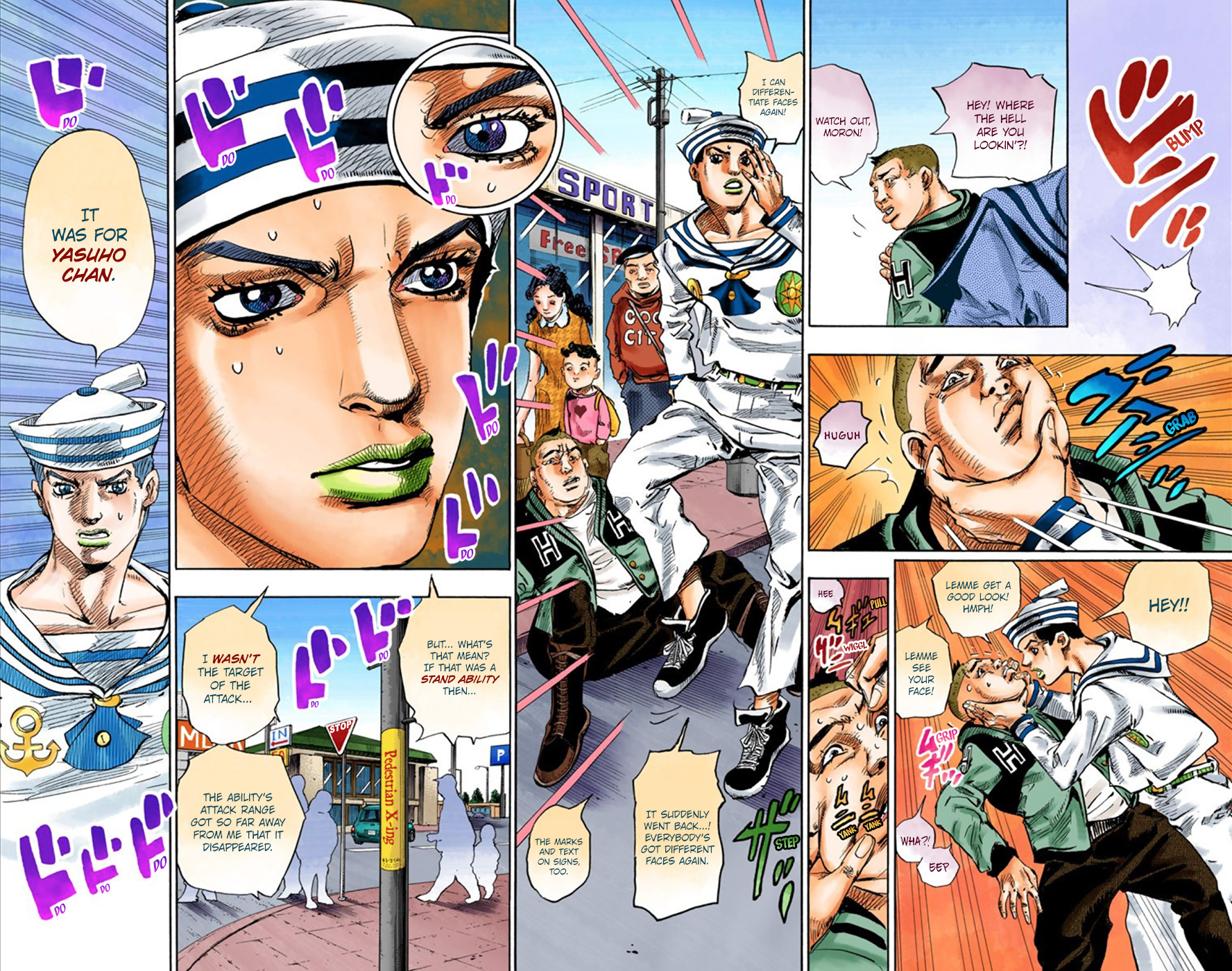 JoJo's Bizarre Adventure, Part 8: JoJolion Colored Manga