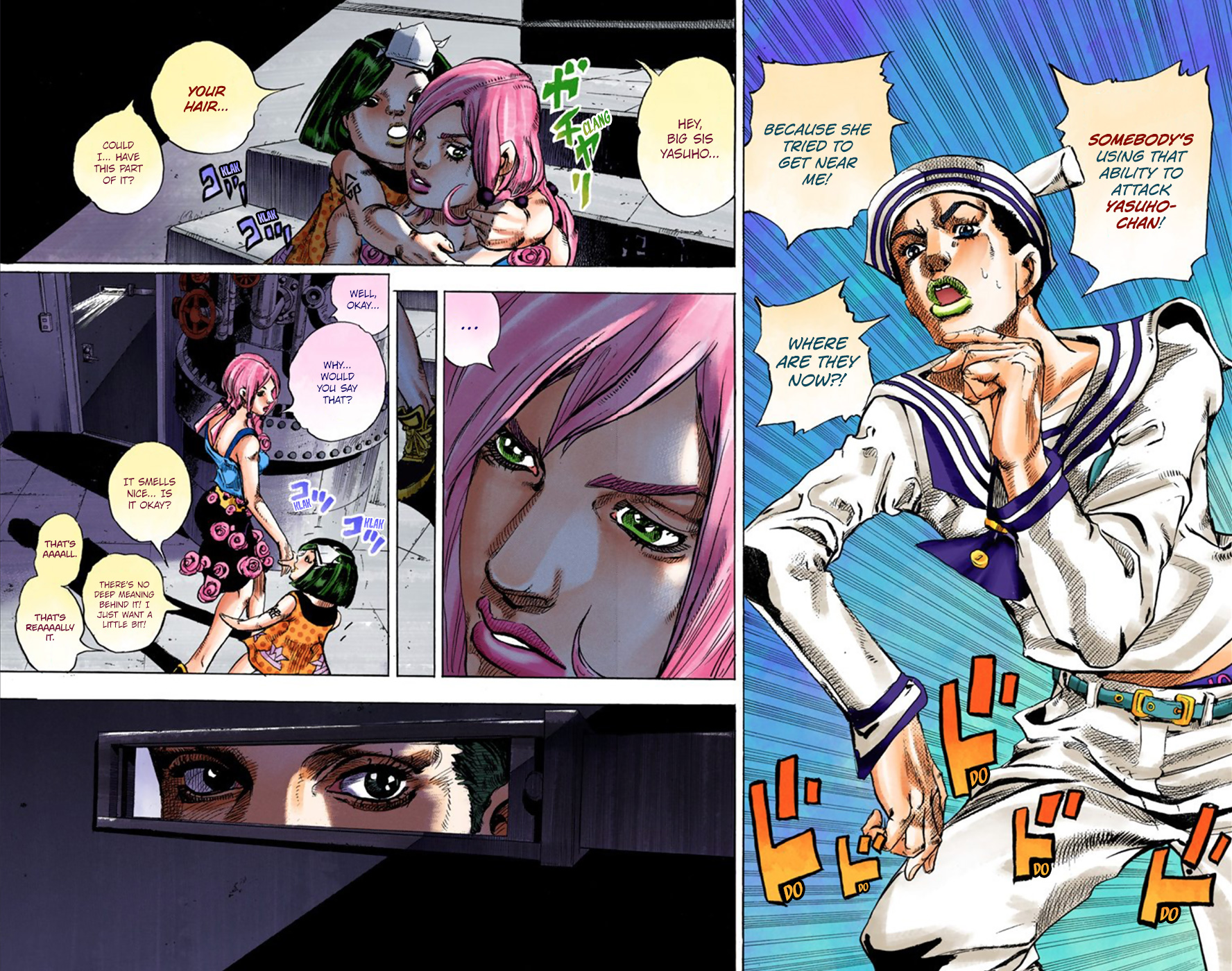 JoJo's Bizarre Adventure, Part 8: JoJolion Colored Manga
