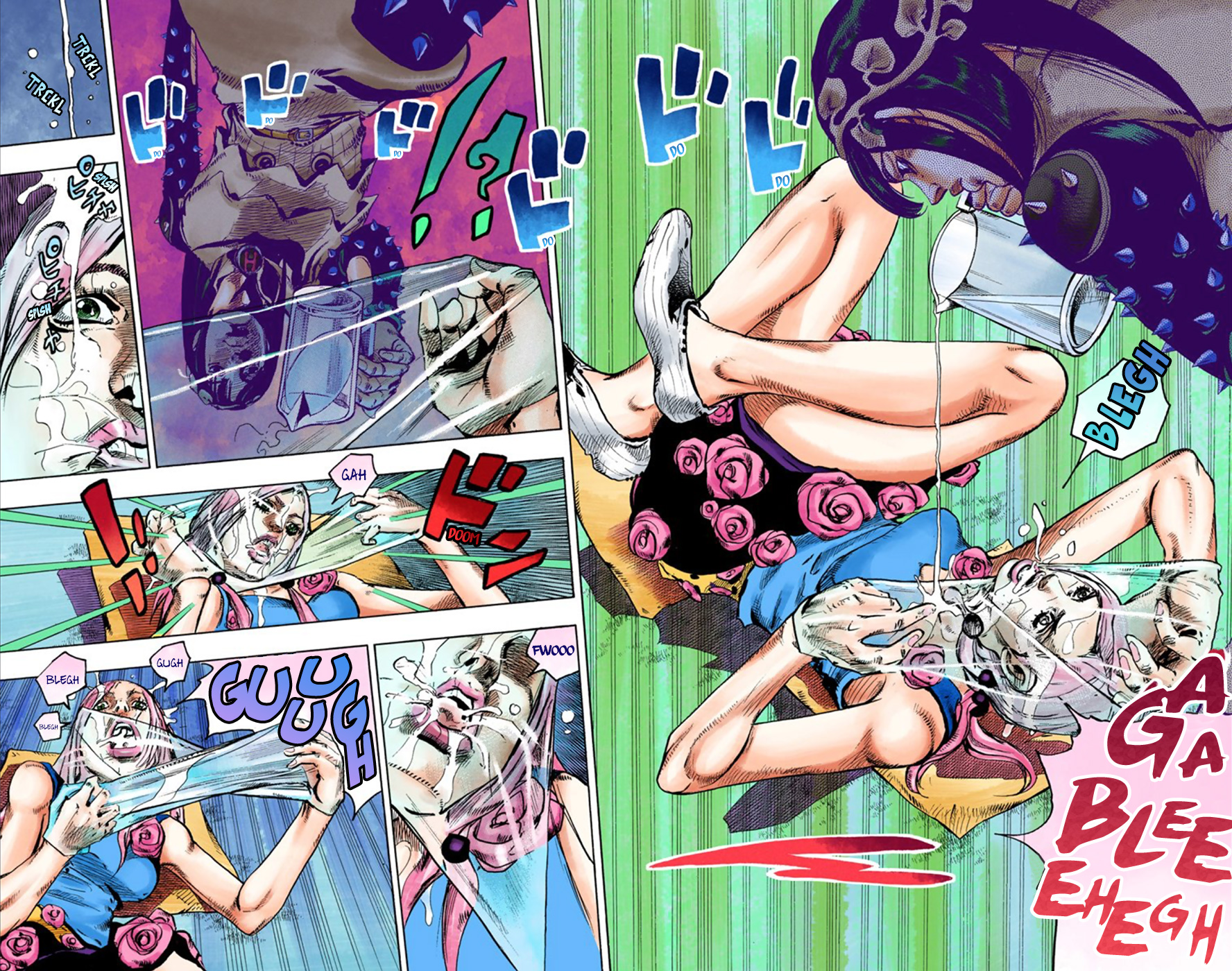 JoJo's Bizarre Adventure, Part 8: JoJolion Colored Manga