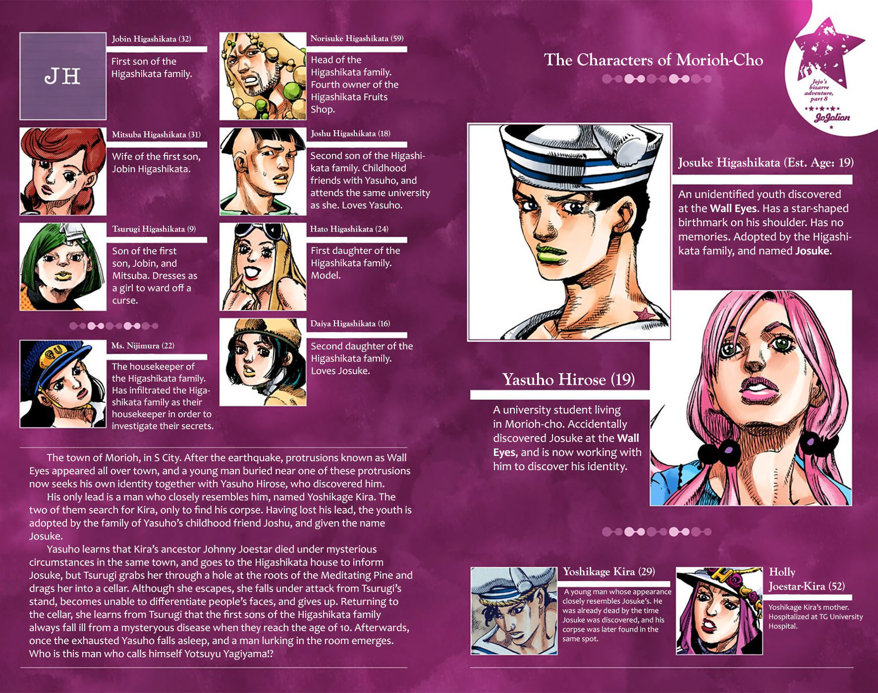 JoJo's Bizarre Adventure, Part 8: JoJolion Colored Manga
