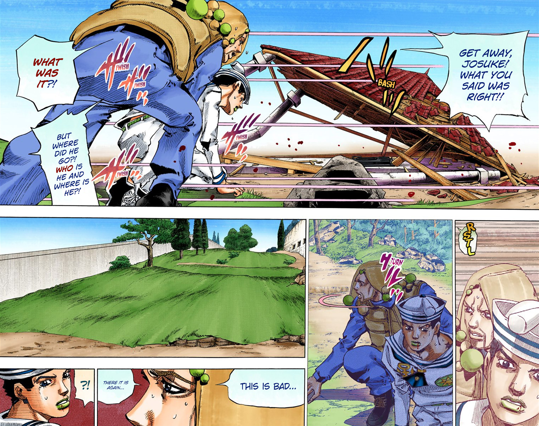 JoJo's Bizarre Adventure, Part 8: JoJolion Colored Manga