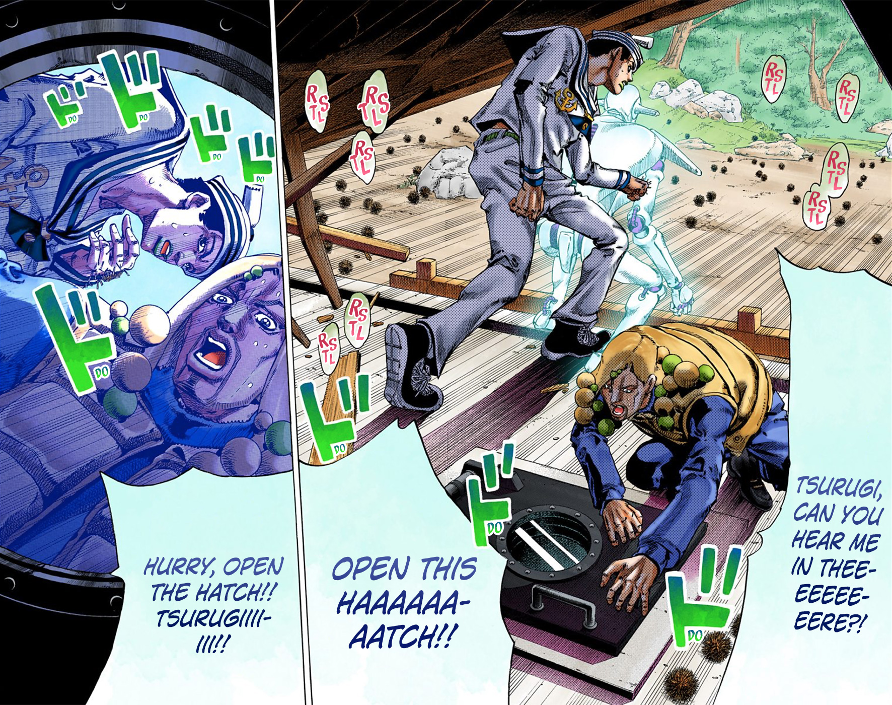 JoJo's Bizarre Adventure, Part 8: JoJolion Colored Manga