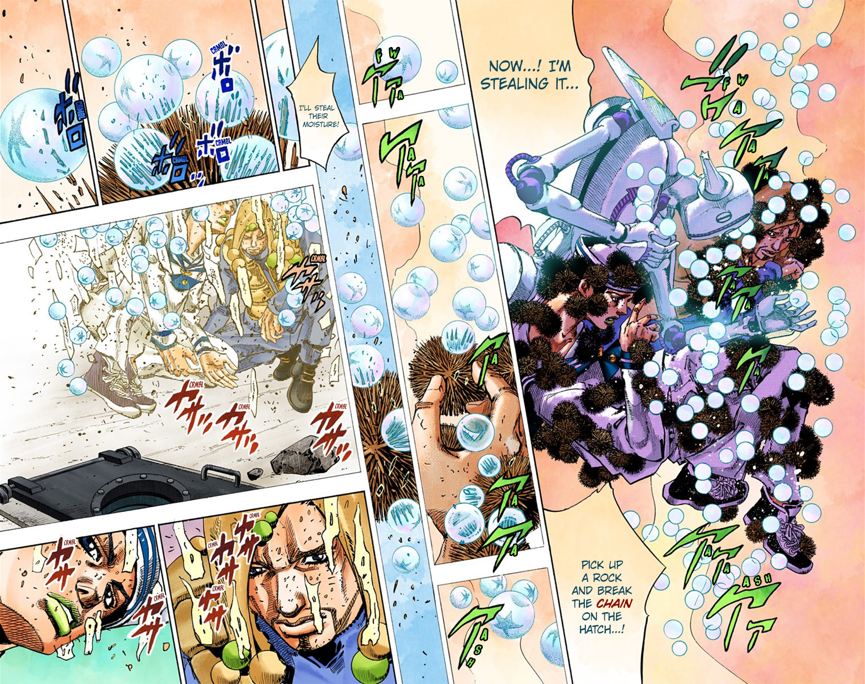 JoJo's Bizarre Adventure, Part 8: JoJolion Colored Manga