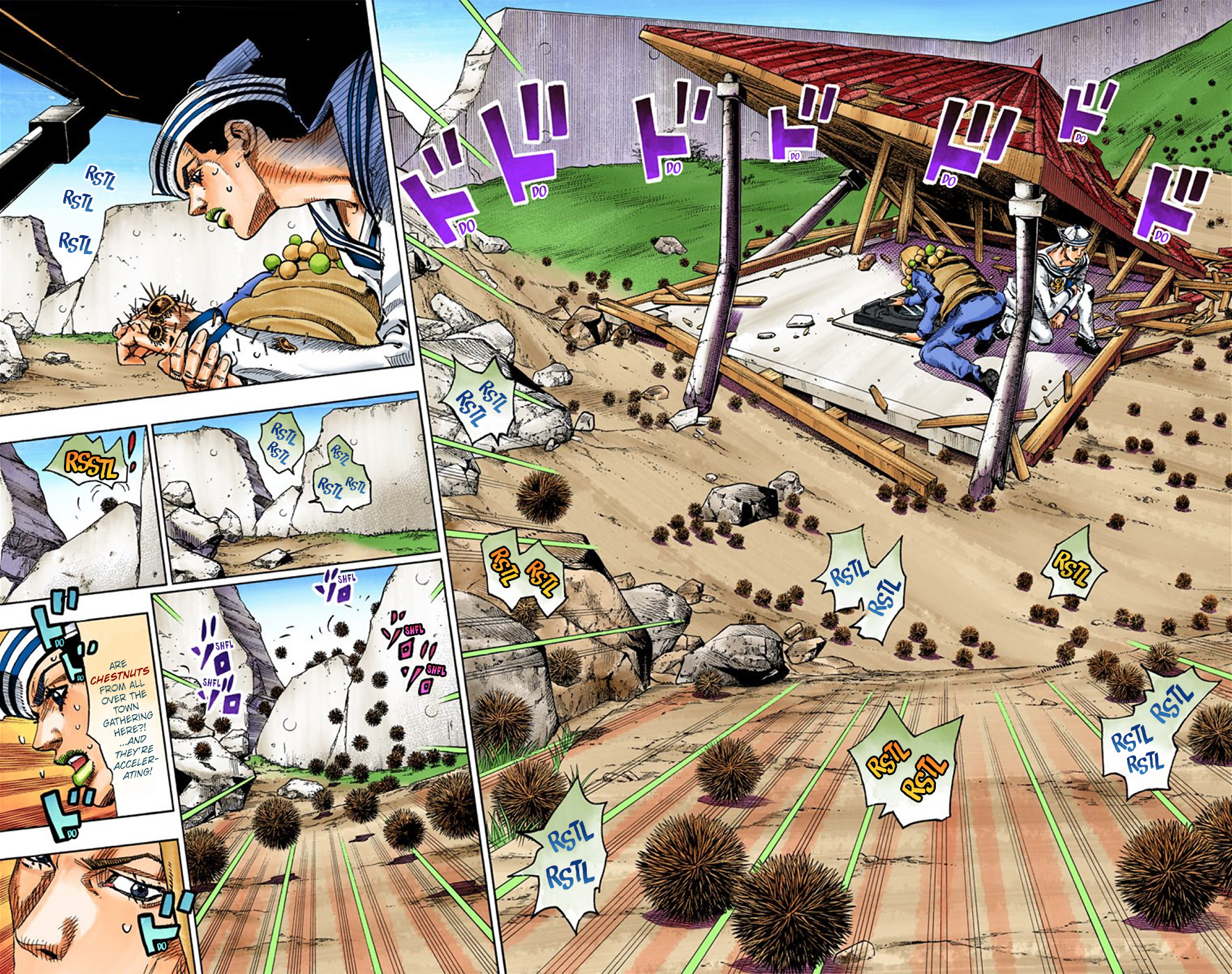 JoJo's Bizarre Adventure, Part 8: JoJolion Colored Manga