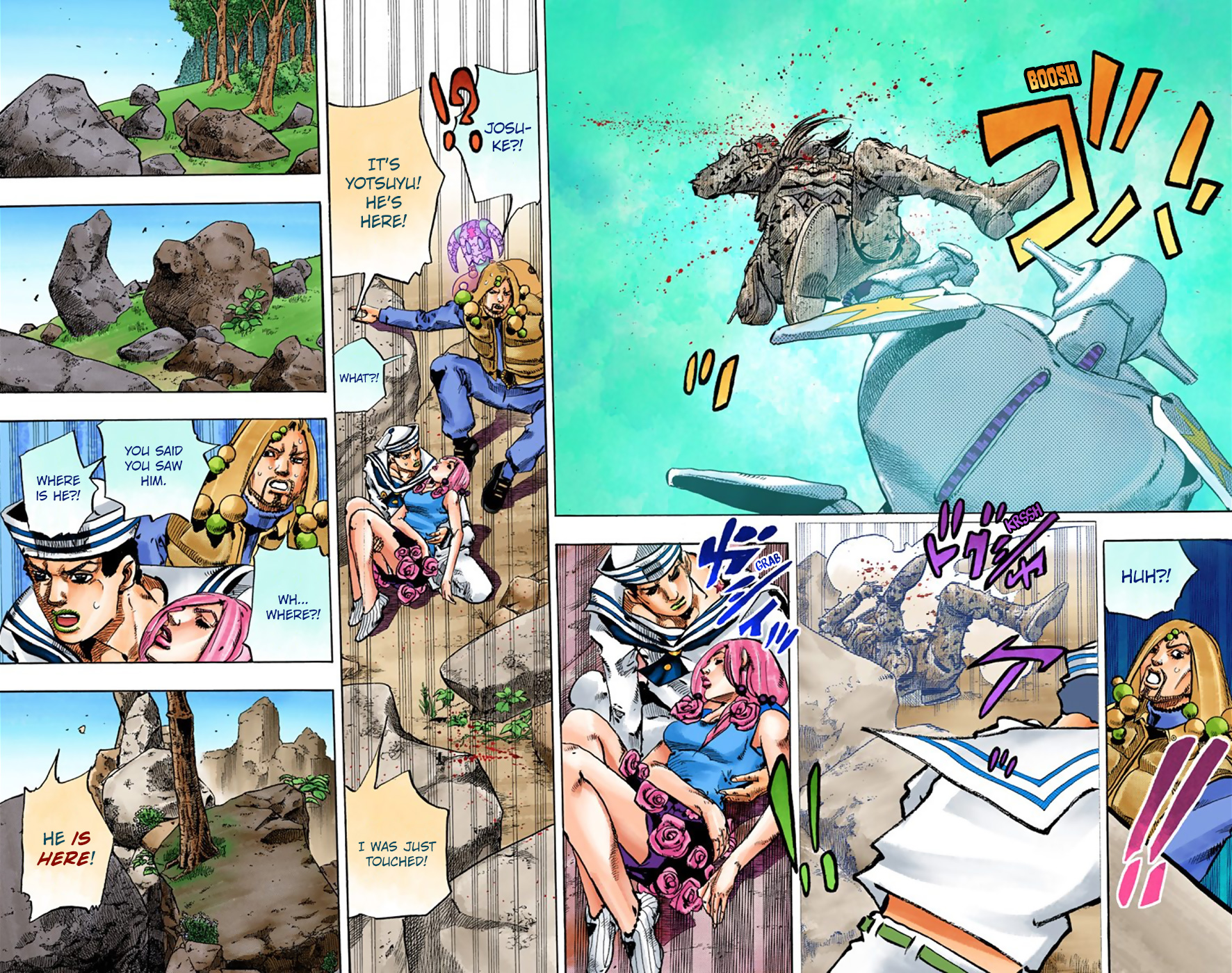 JoJo's Bizarre Adventure, Part 8: JoJolion Colored Manga