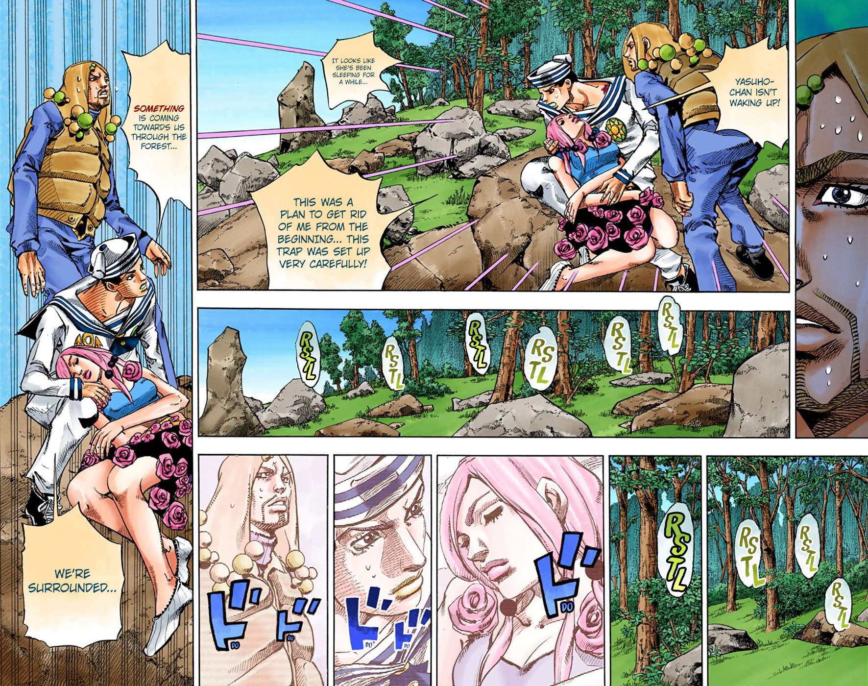 JoJo's Bizarre Adventure, Part 8: JoJolion Colored Manga