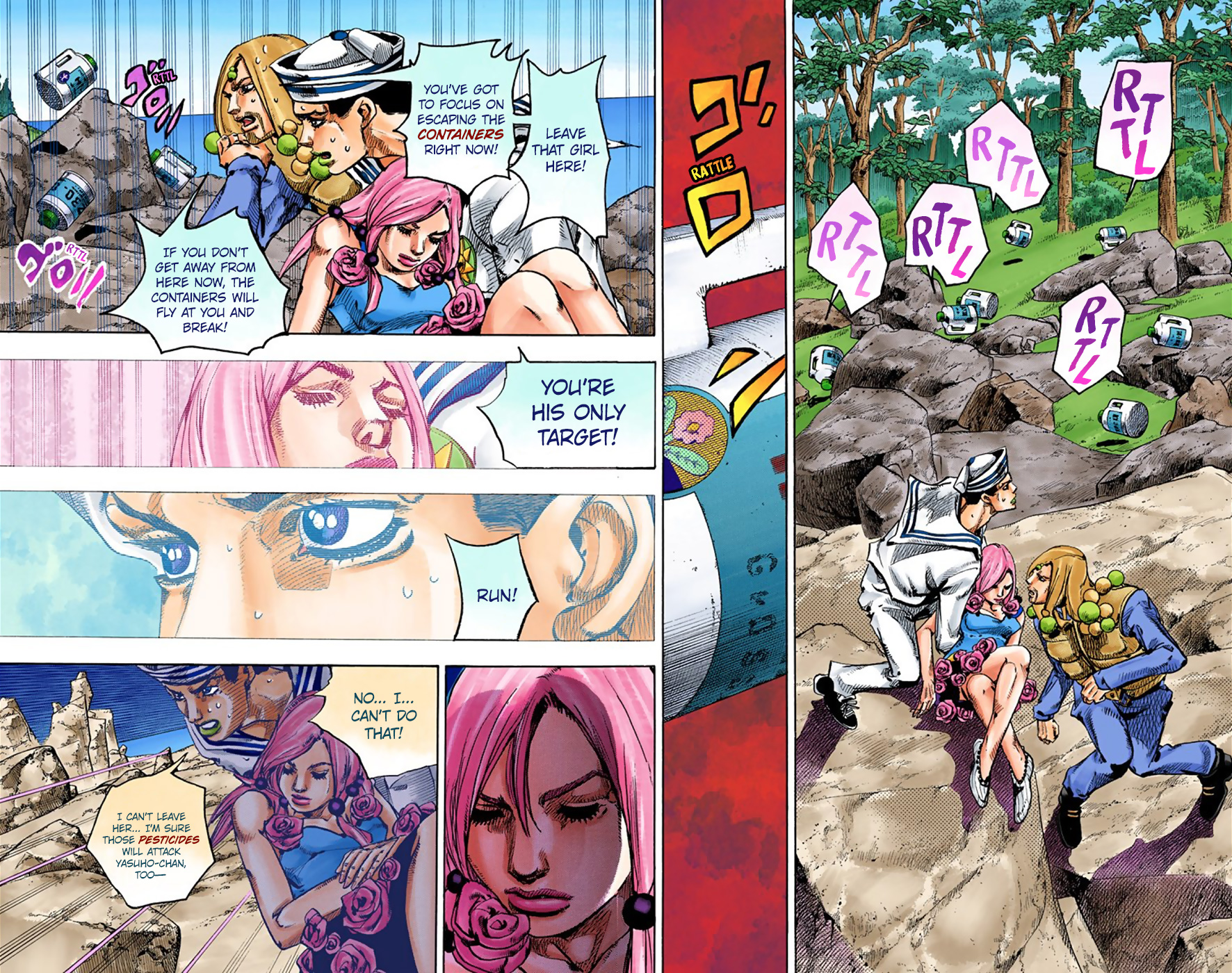 JoJo's Bizarre Adventure, Part 8: JoJolion Colored Manga