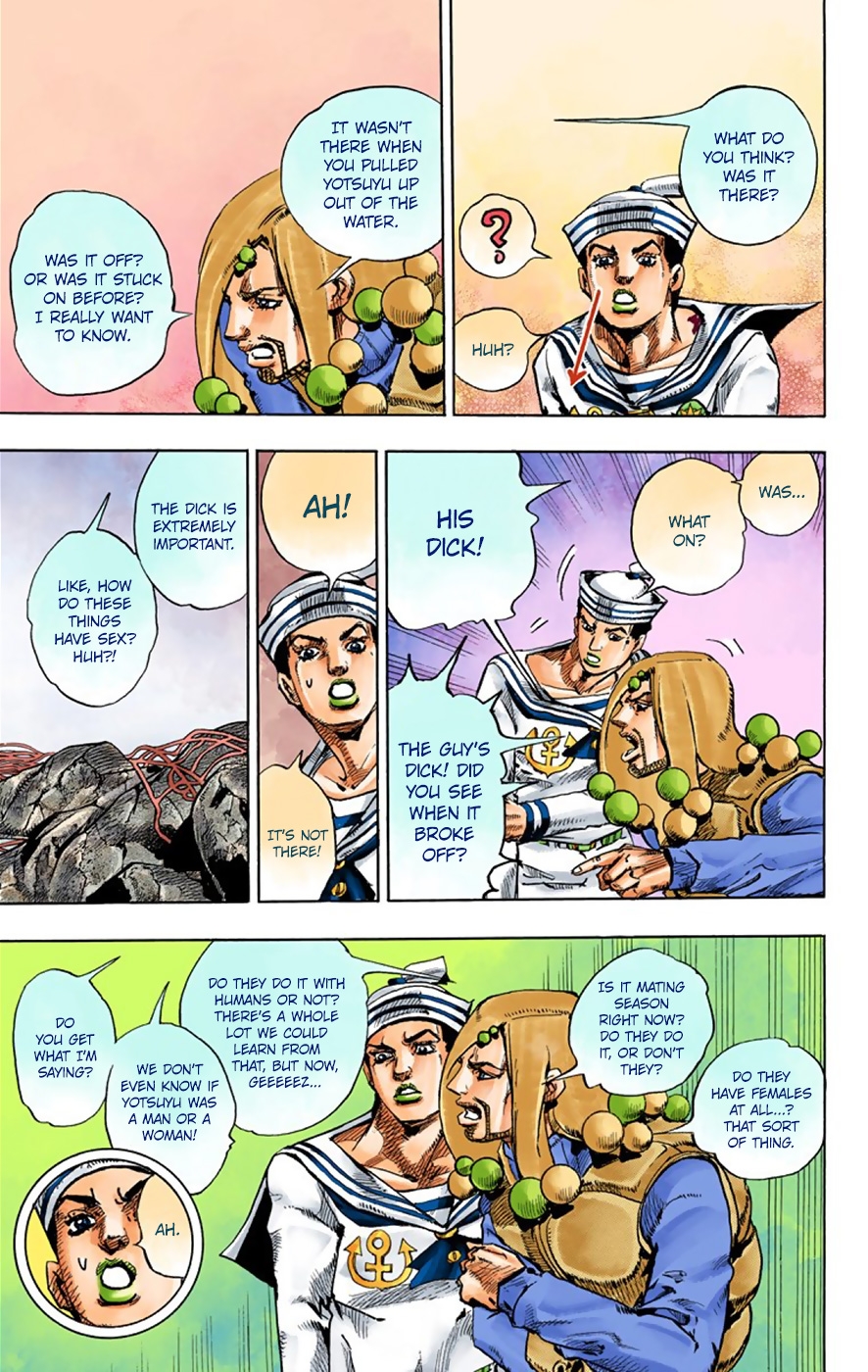 JoJo's Bizarre Adventure, Part 8: JoJolion Colored Manga