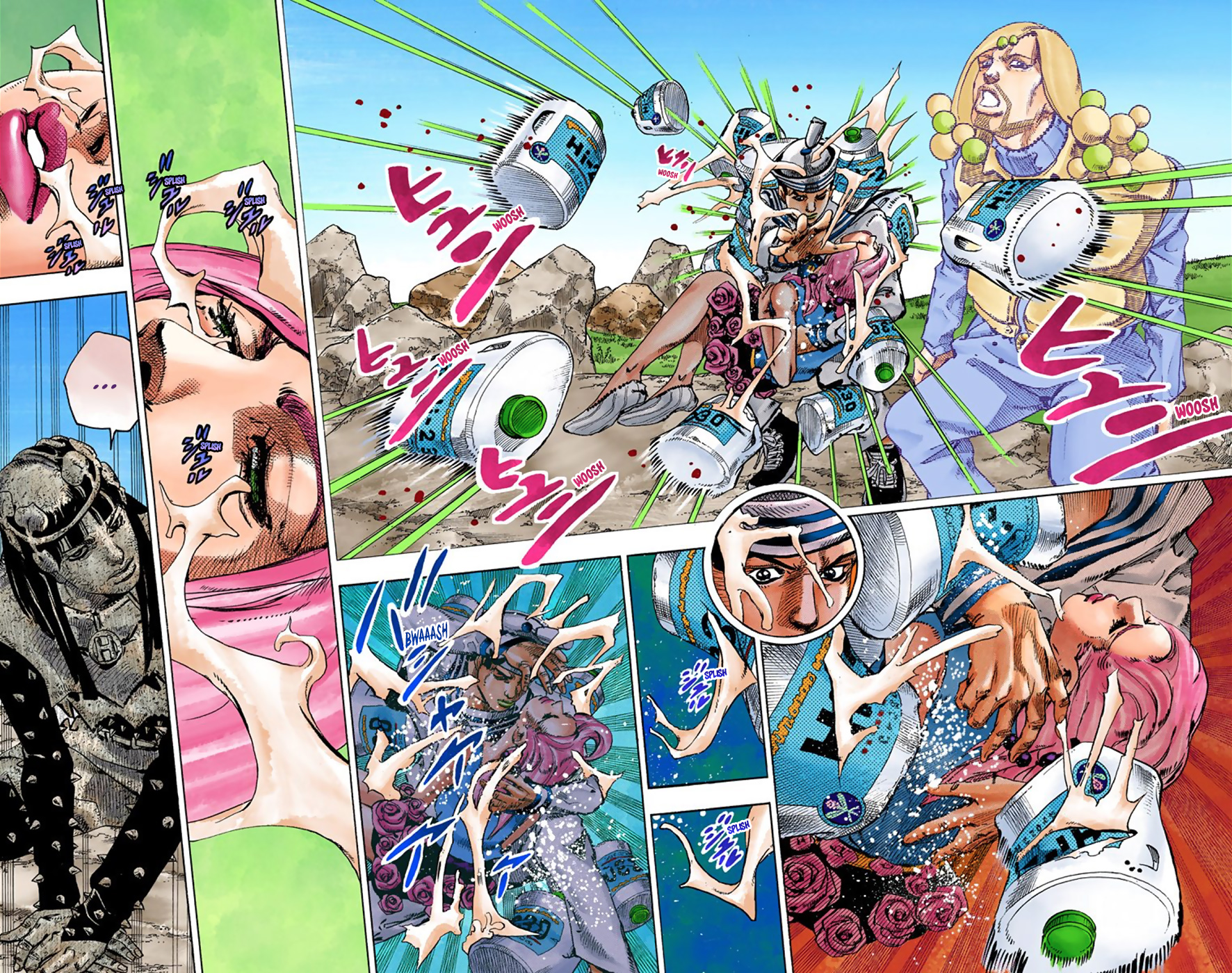 JoJo's Bizarre Adventure, Part 8: JoJolion Colored Manga