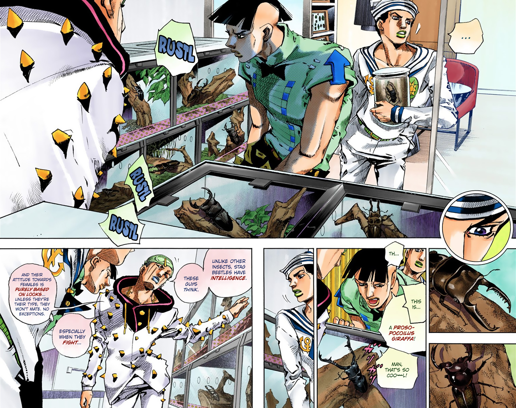 JoJo's Bizarre Adventure, Part 8: JoJolion Colored Manga