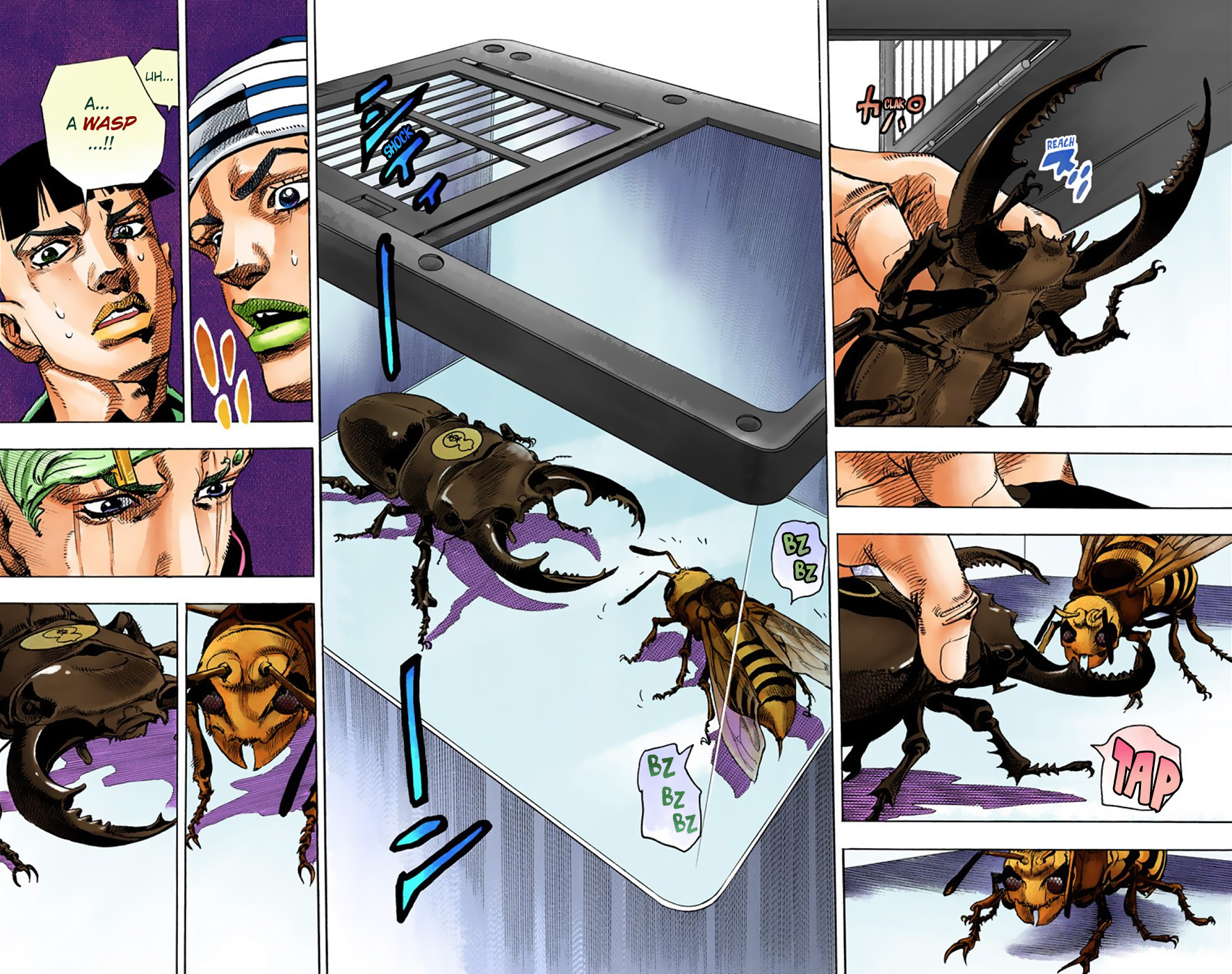 JoJo's Bizarre Adventure, Part 8: JoJolion Colored Manga