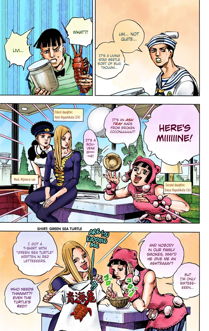 JoJo's Bizarre Adventure, Part 8: JoJolion Colored Manga